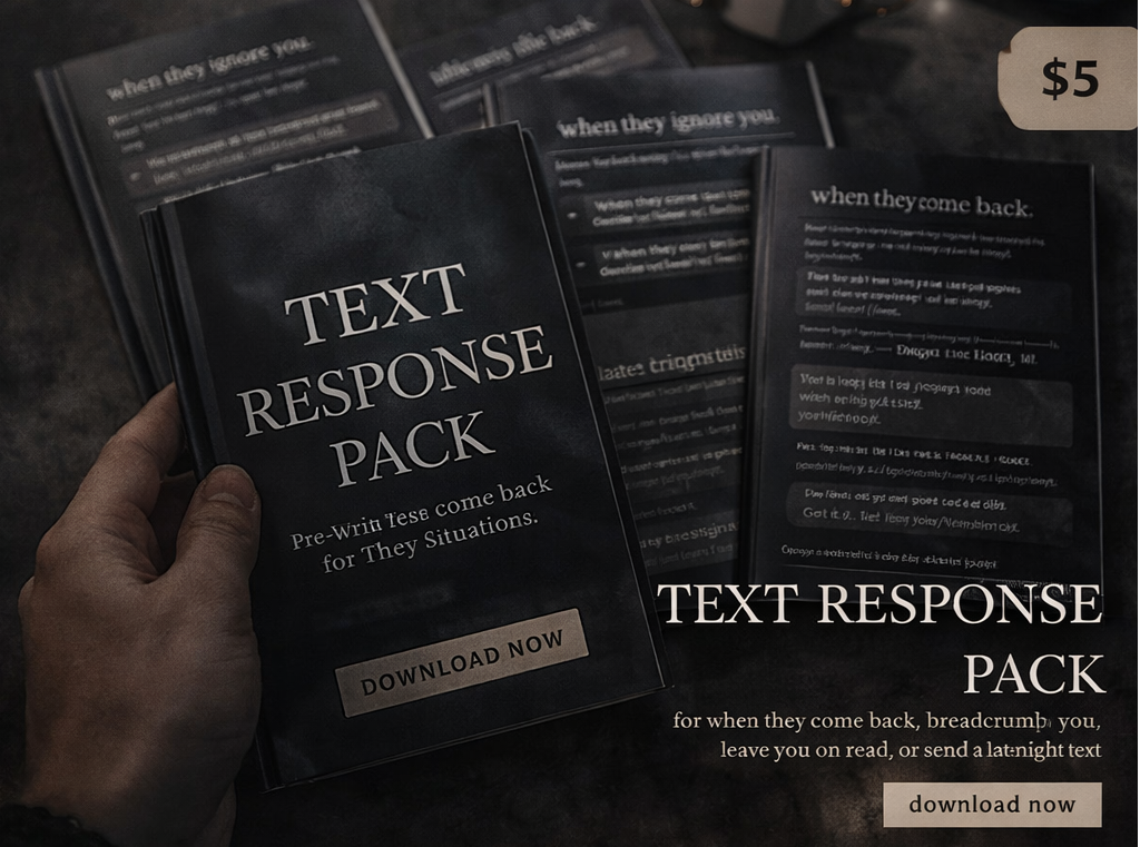 Text Response Pack