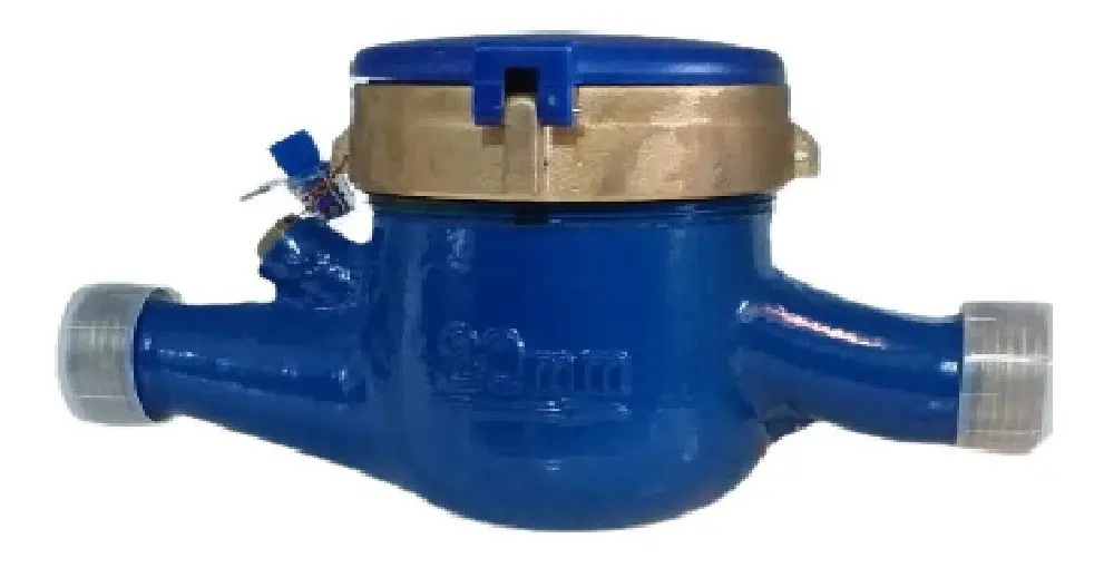 Contador Agua Chorro Múltiple Medidor 3/4 Metálico Acquatti