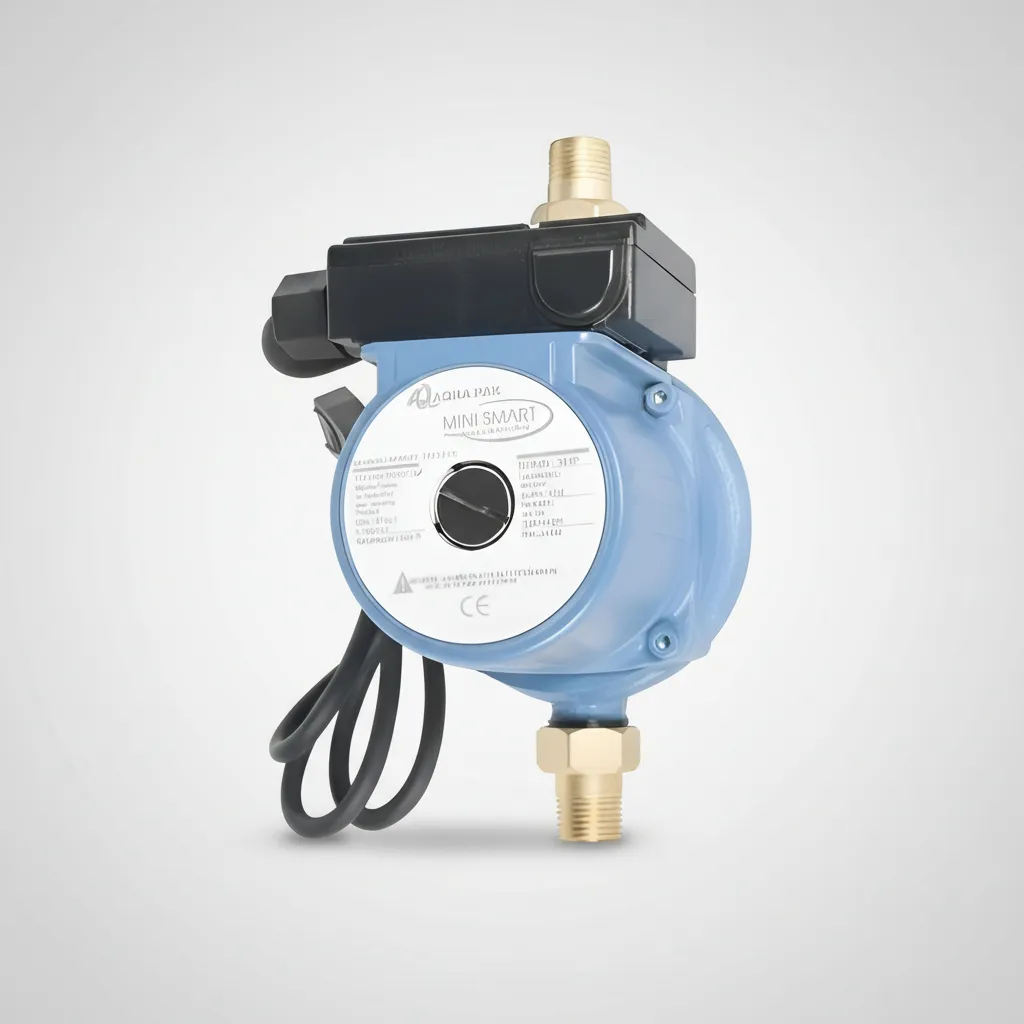 Bomba Presurizadora de agua Aqua Pak Mini Smart 1/6 HP 