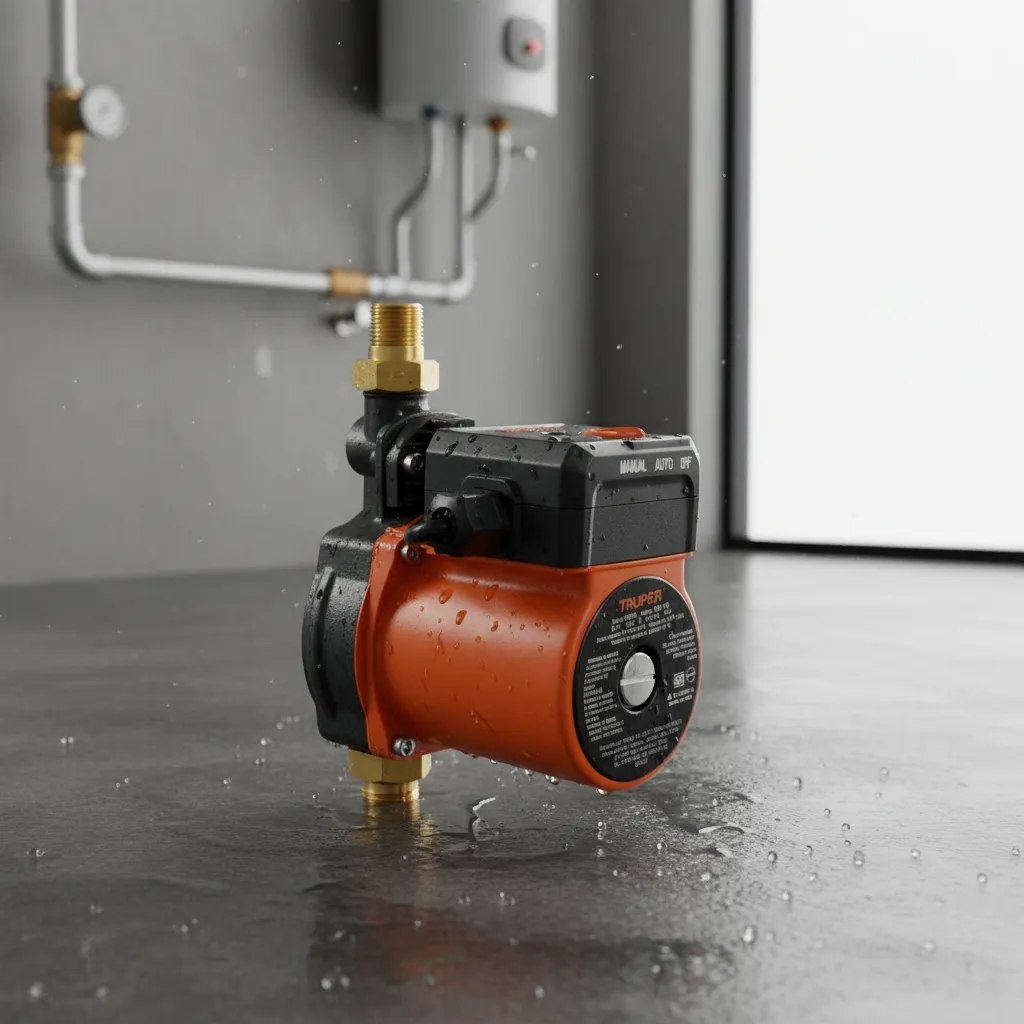 Bomba Presurizadora 1/6 Hp Truper 2 Baños