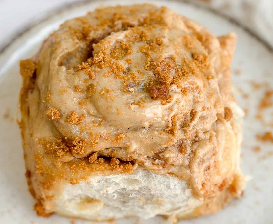 Dozen Biscoff Cinnamon Rolls