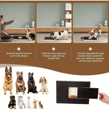 Dog Nail Scratch Board – Stress-Free Trimming