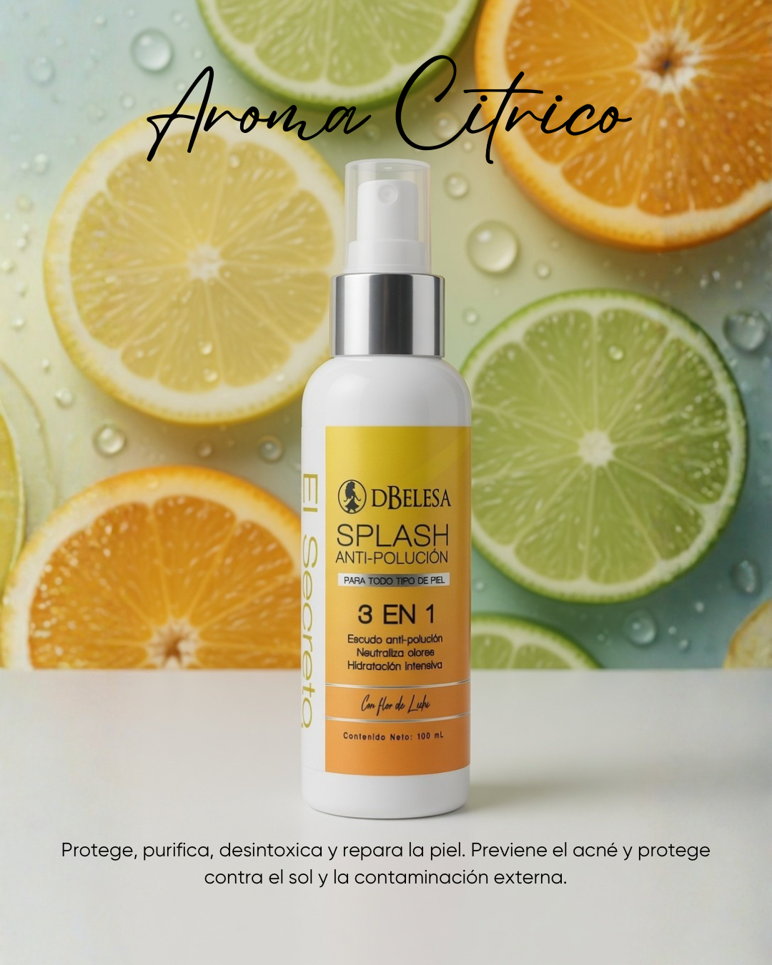 El secreto Anti-Pollution Splash / 100 ml