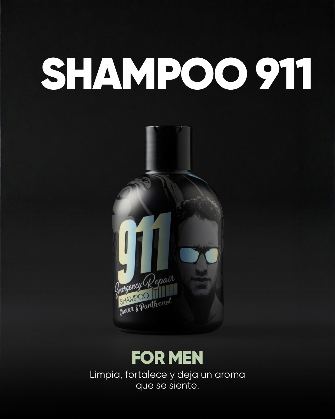 Shampoo 911 for men / 500 ml