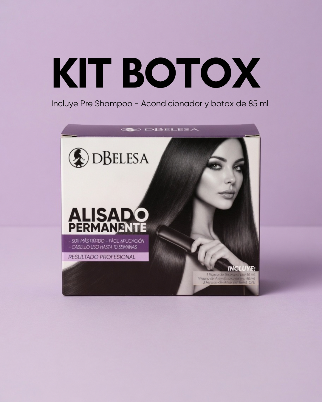 Kit botox alisado permanente