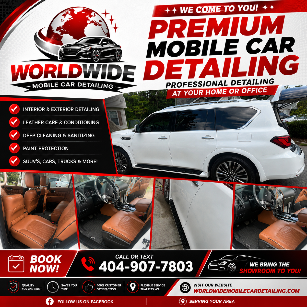 Complete Full Detail (Interior + Exterior)(Truck SUV)