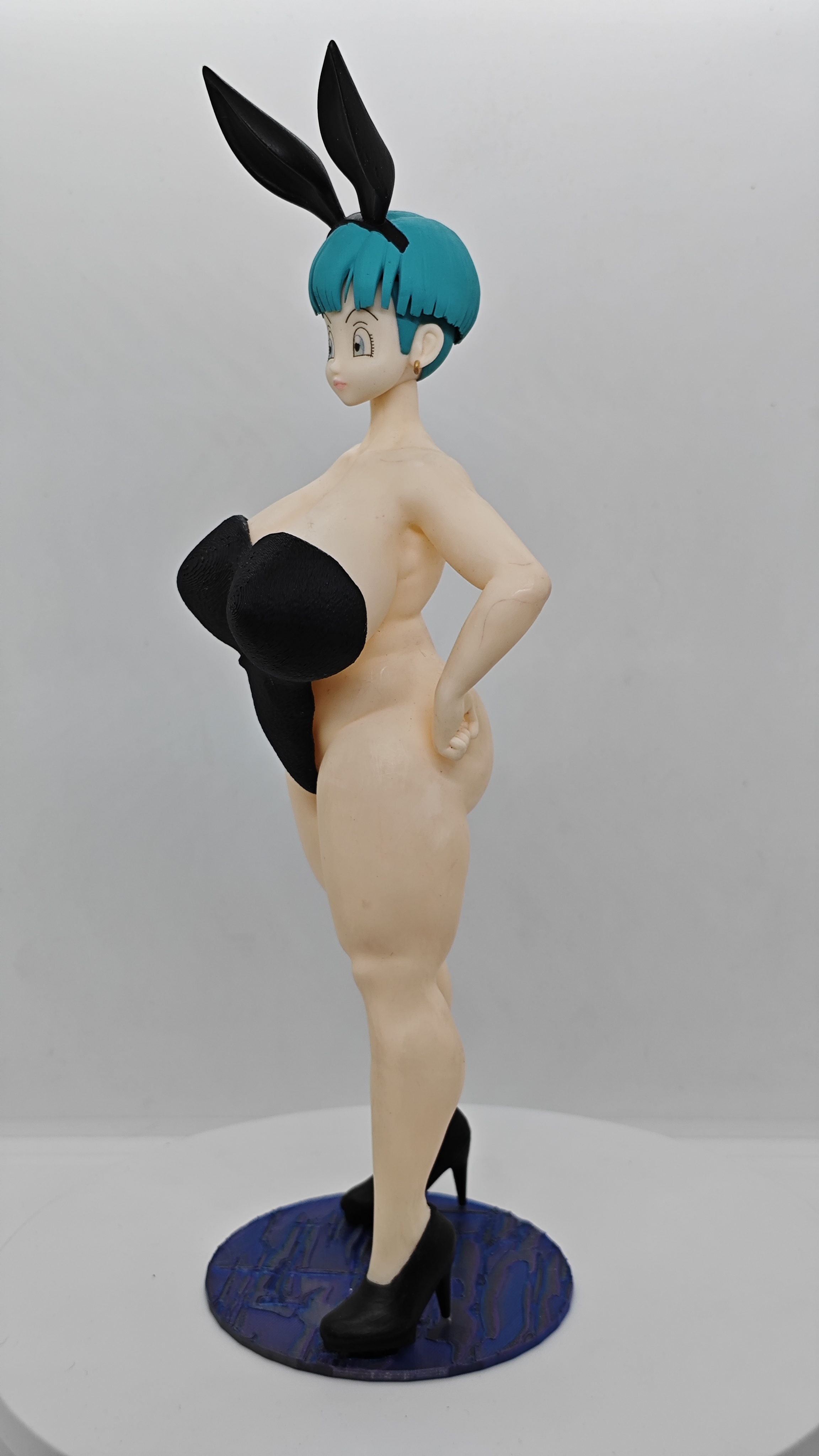 Bulma Desnudable Figura Impresa 3d Dragon Ball