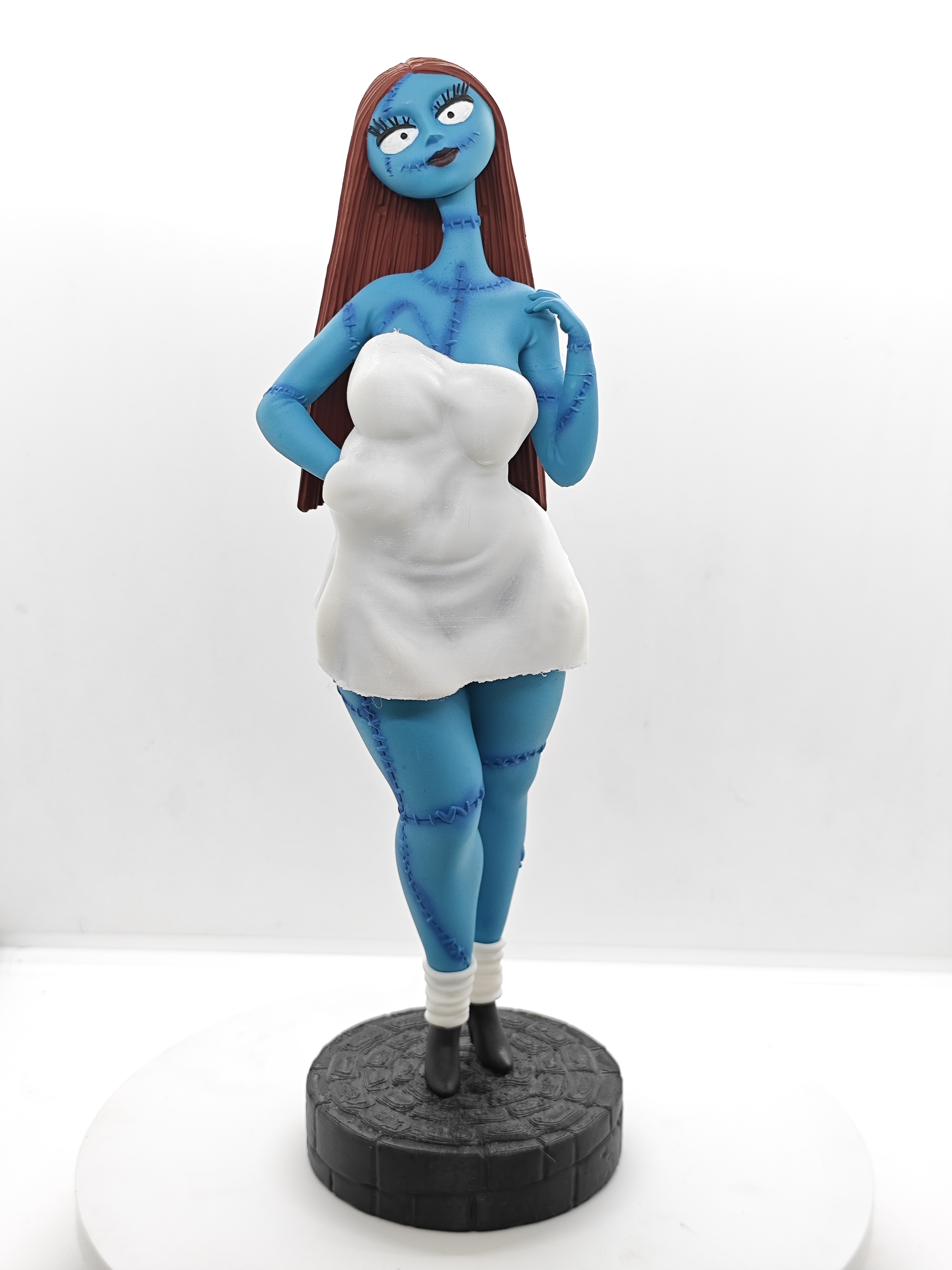 Sally Desnudable Figura Impresa 3d Resina Jack Nightmare arte