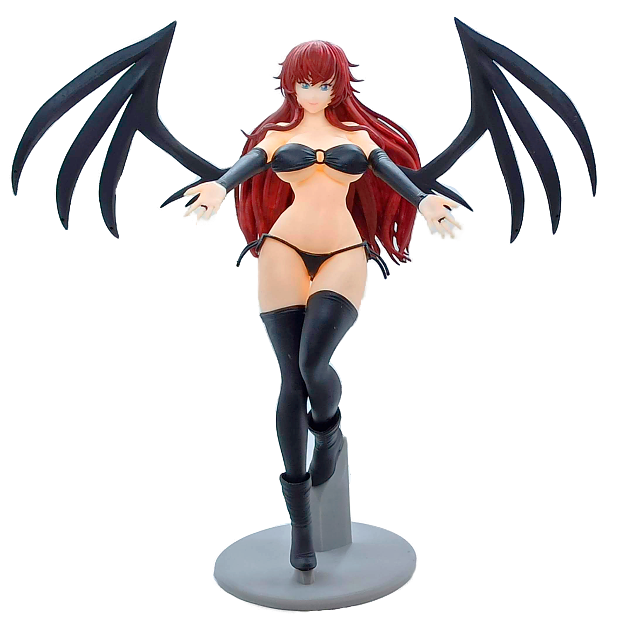 Rias Gremory Desnudable Figura Impresa 3d High School Dxd arte