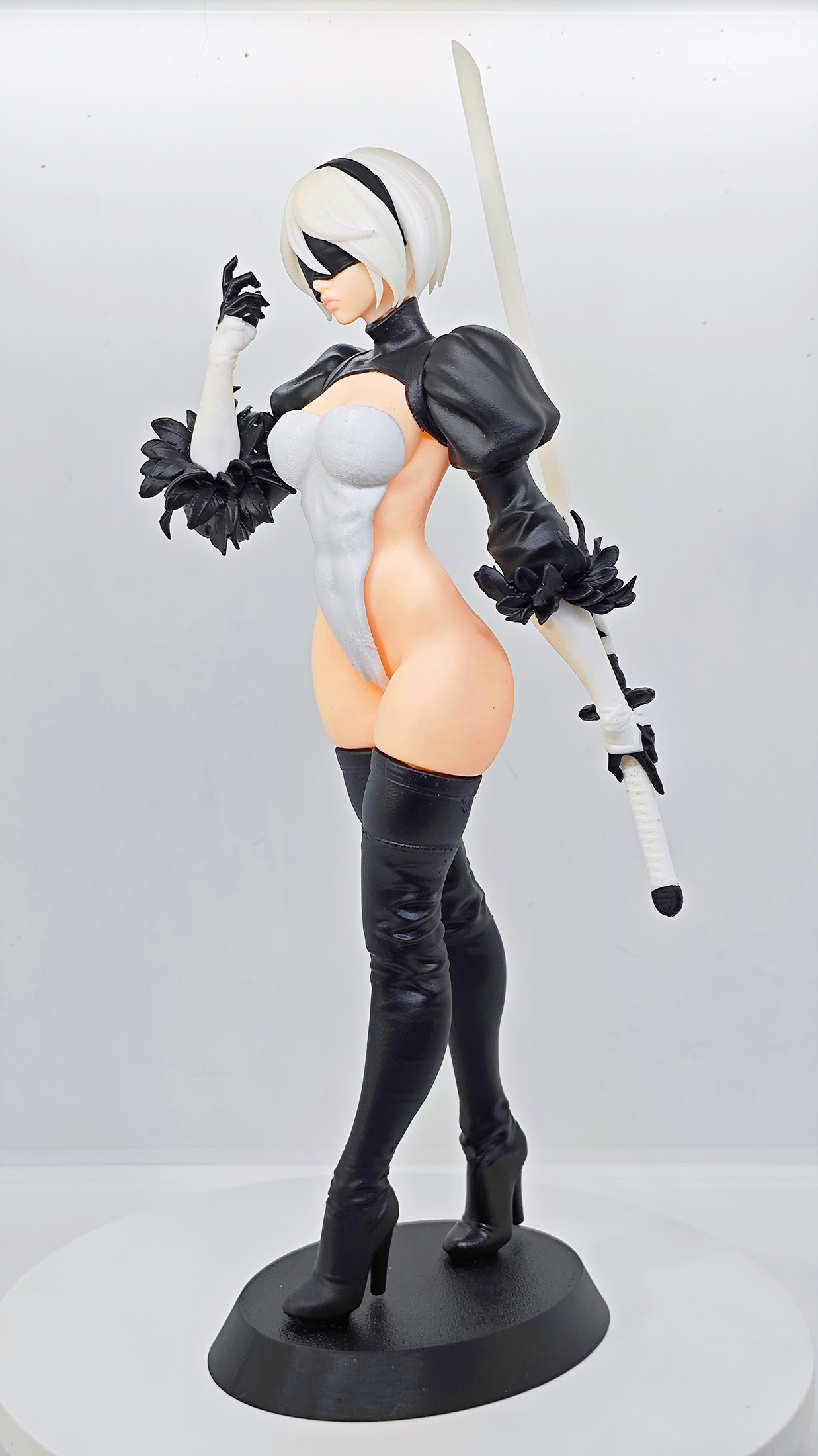 2b Nier Automata Figura Desnudable Impresa 3d Coleccionable arte