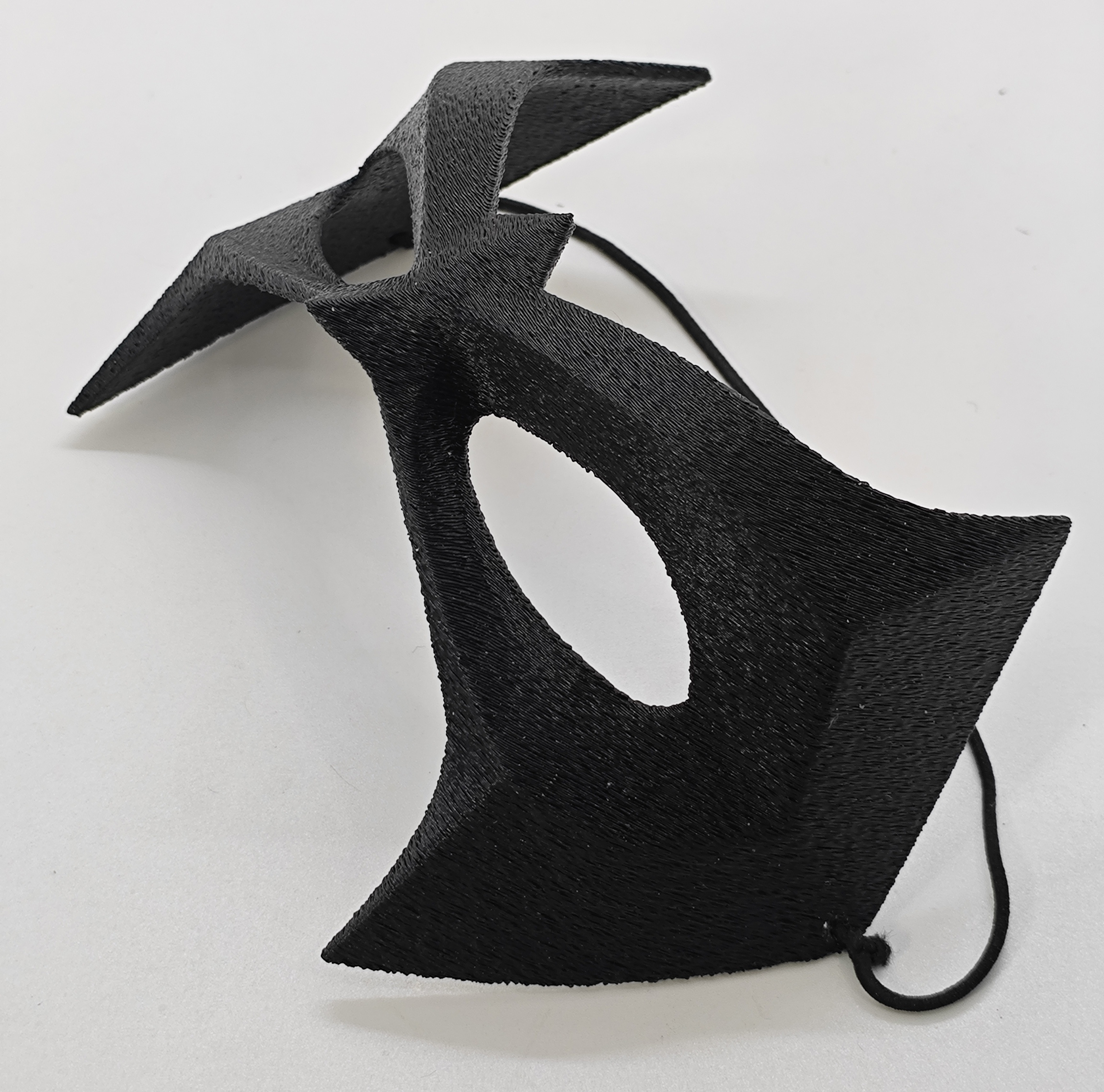 Mascara Nightwing Rebirth Texturizada Impresa 3d Filamento Batman Dc