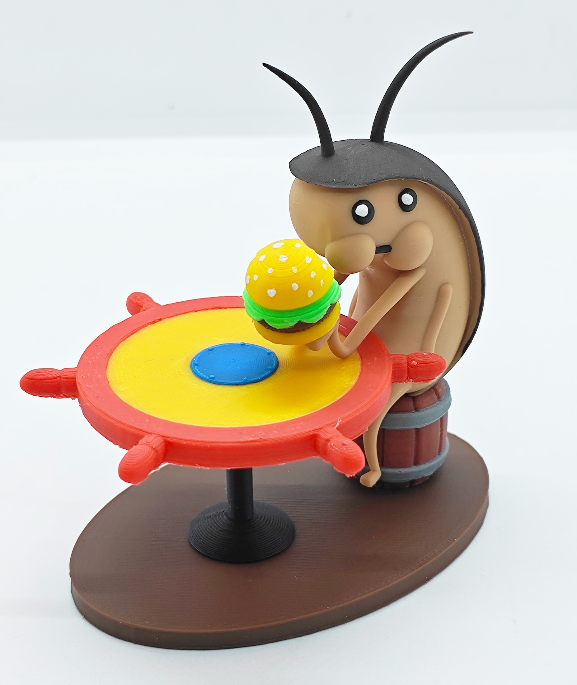 Cucaracha Bob Esponja Figura Impresa 3d