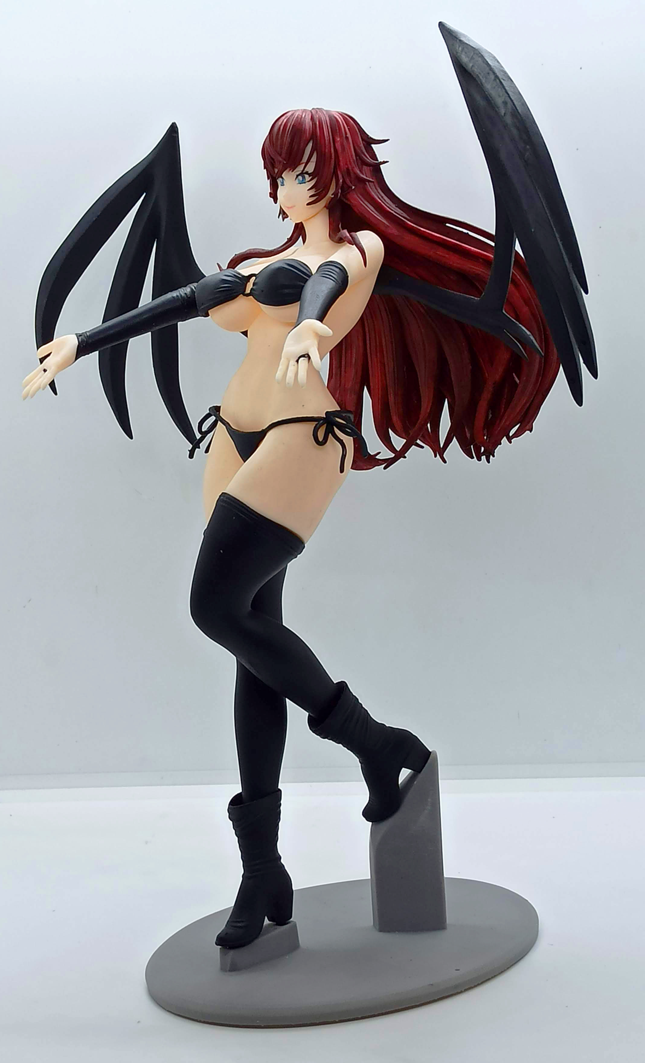 Rias Gremory Desnudable Figura Impresa 3d High School Dxd arte
