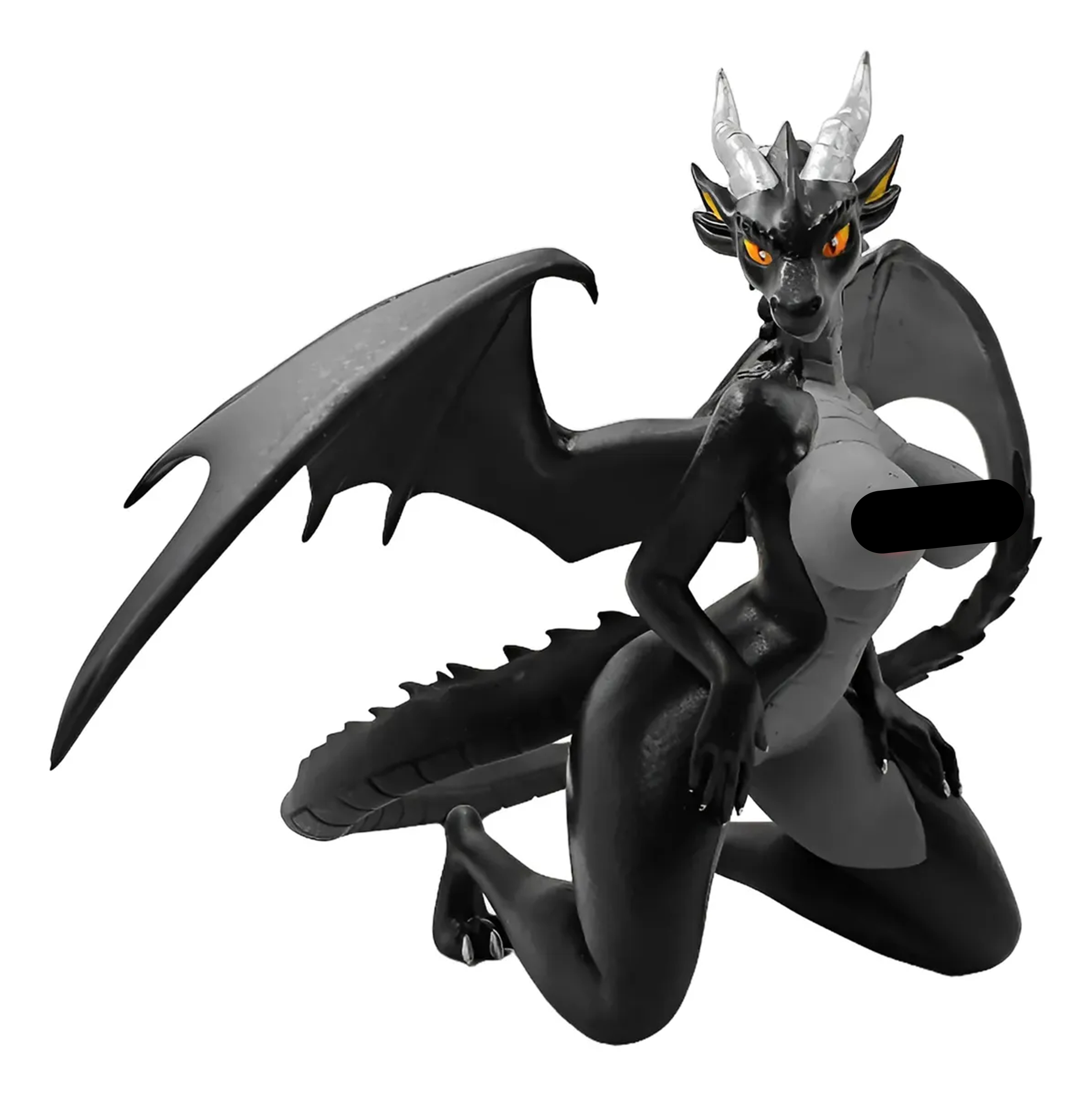 Dragona Obscura Nsfw Figura Impresa 3d Waifu Solo Adultos arte