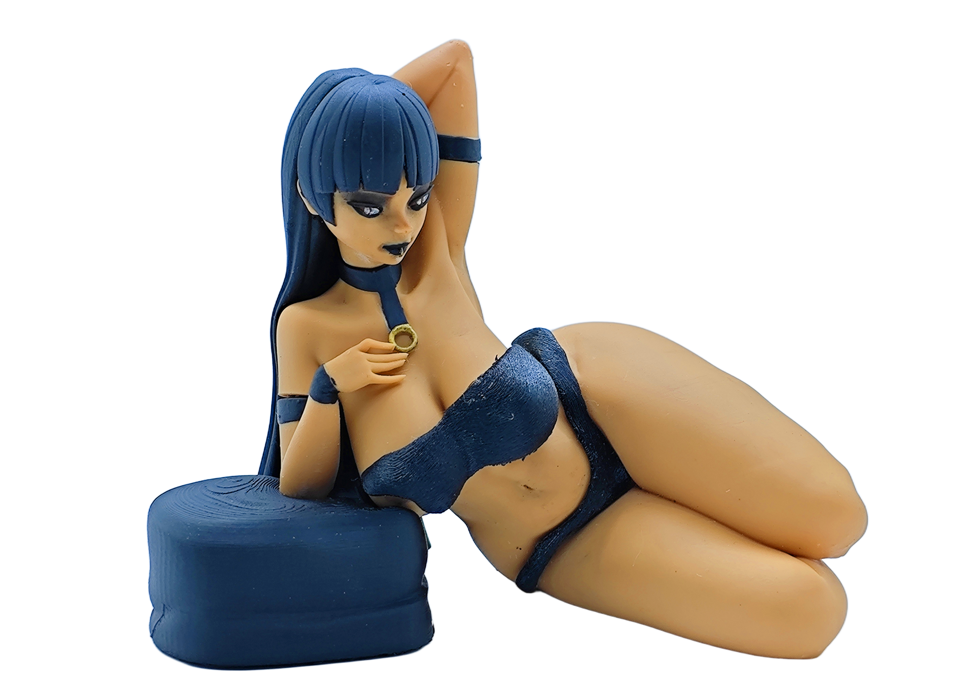 Chel Gotica El Dorado Desnudable Figura Impresa 3d 1/6 arte