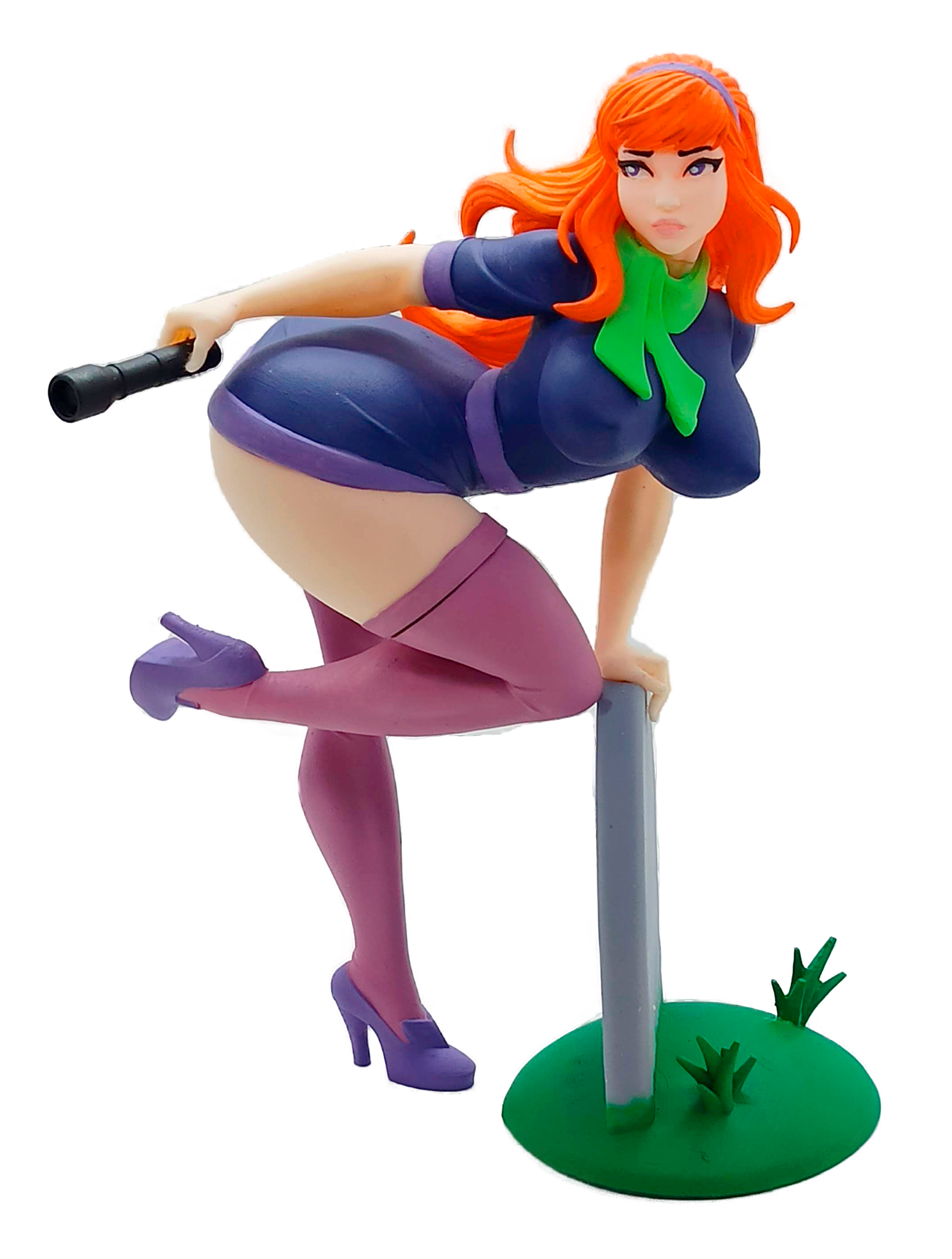 Daphne Figura  Impresa 3d Resina Artesanal Scooby Doo