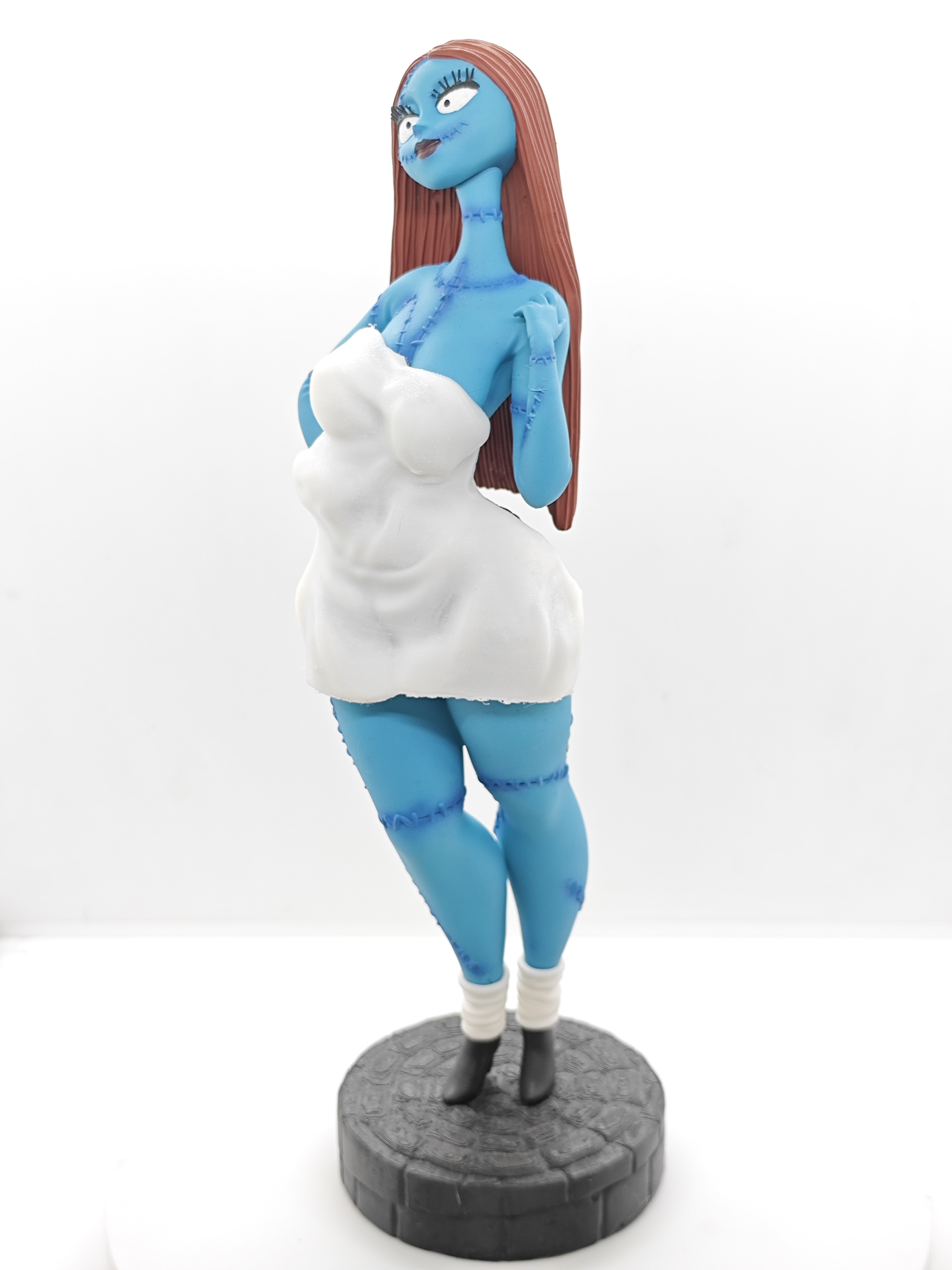 Sally Desnudable Figura Impresa 3d Resina Jack Nightmare arte