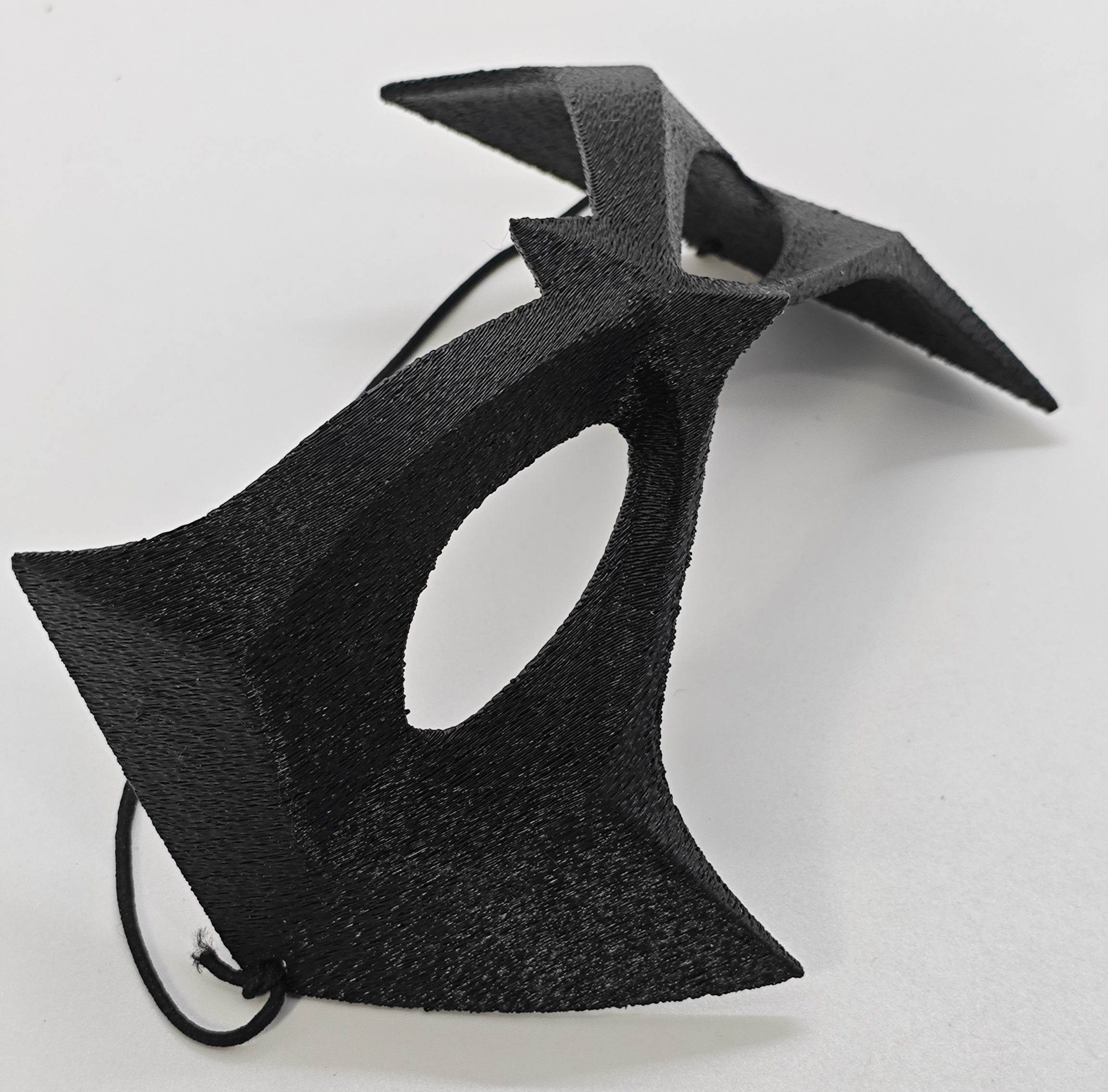 Mascara Nightwing Rebirth Texturizada Impresa 3d Filamento Batman Dc