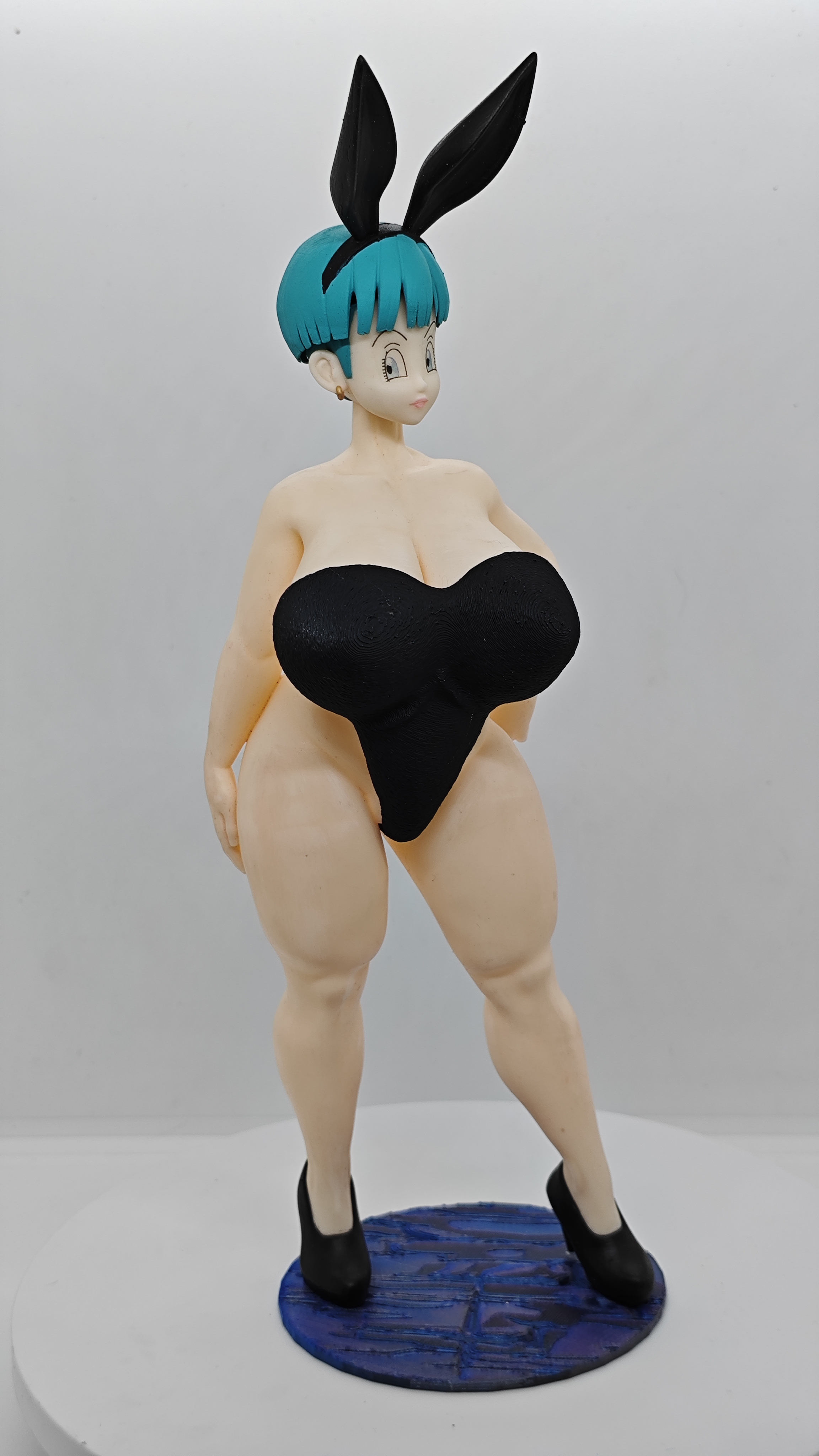 Bulma Desnudable Figura Impresa 3d Dragon Ball