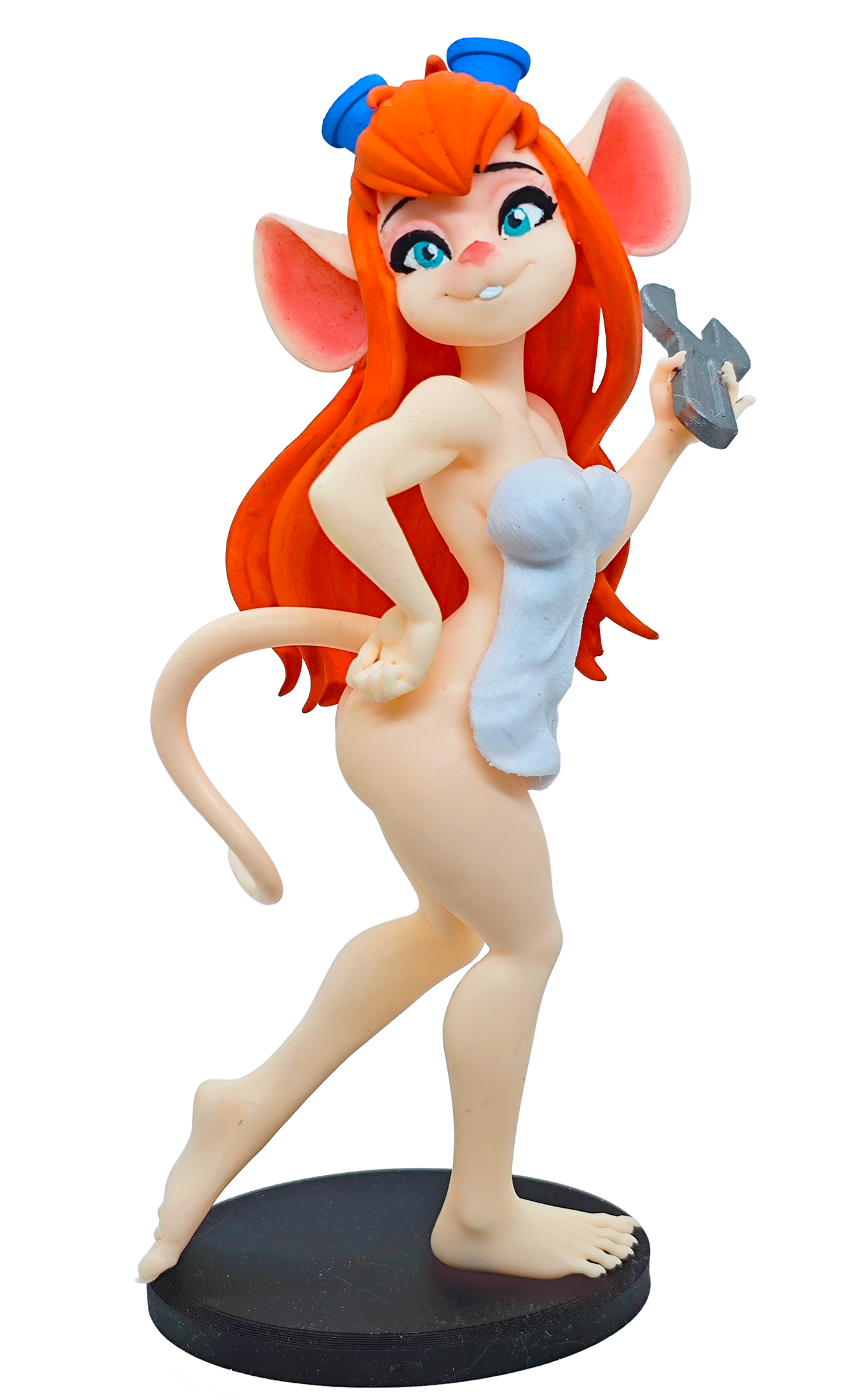 Gadget Desnudable Figura Impresa 3d Chip Y Dale 20cm