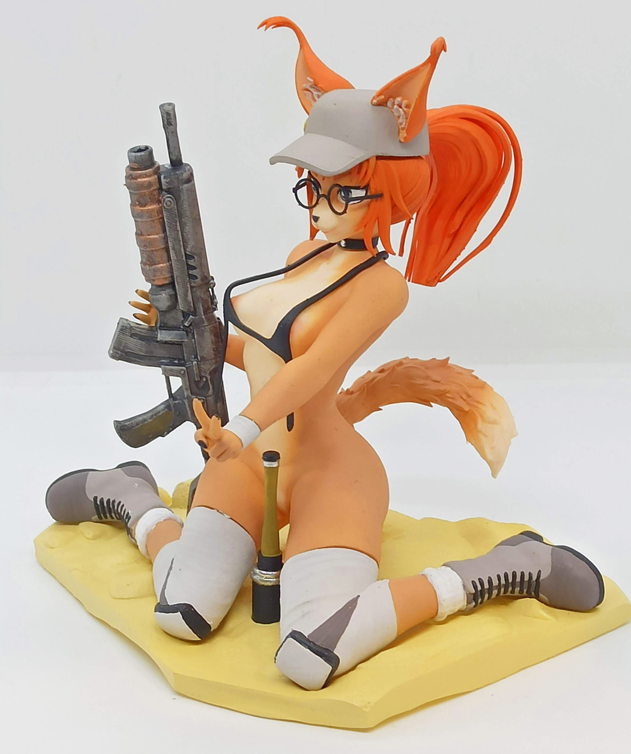 Fio Furry Metal Slug Figura Impresa 3d Resina