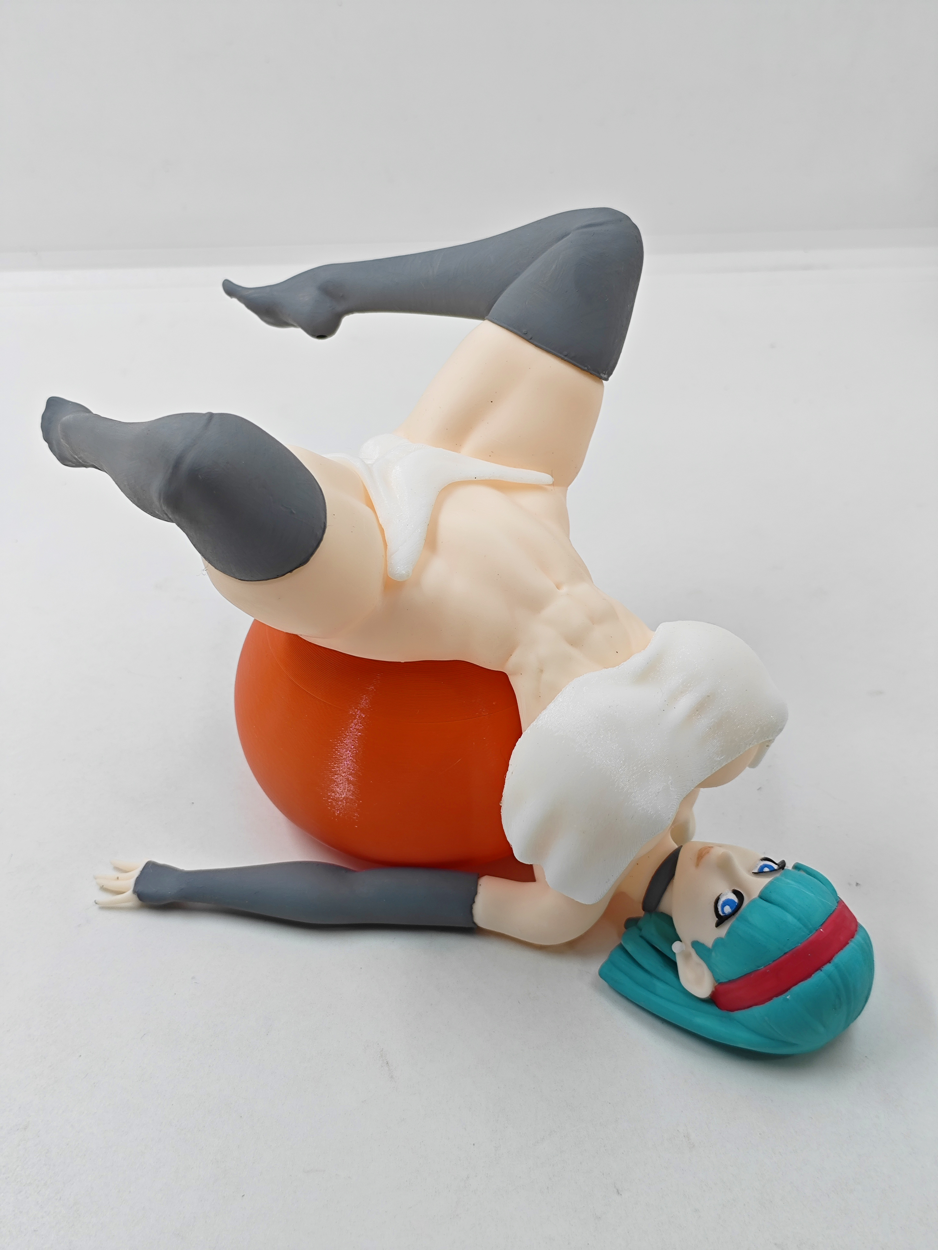 Bulma Desnudable Arte Figura Impresa 3d Dragon Ball Z 1/6