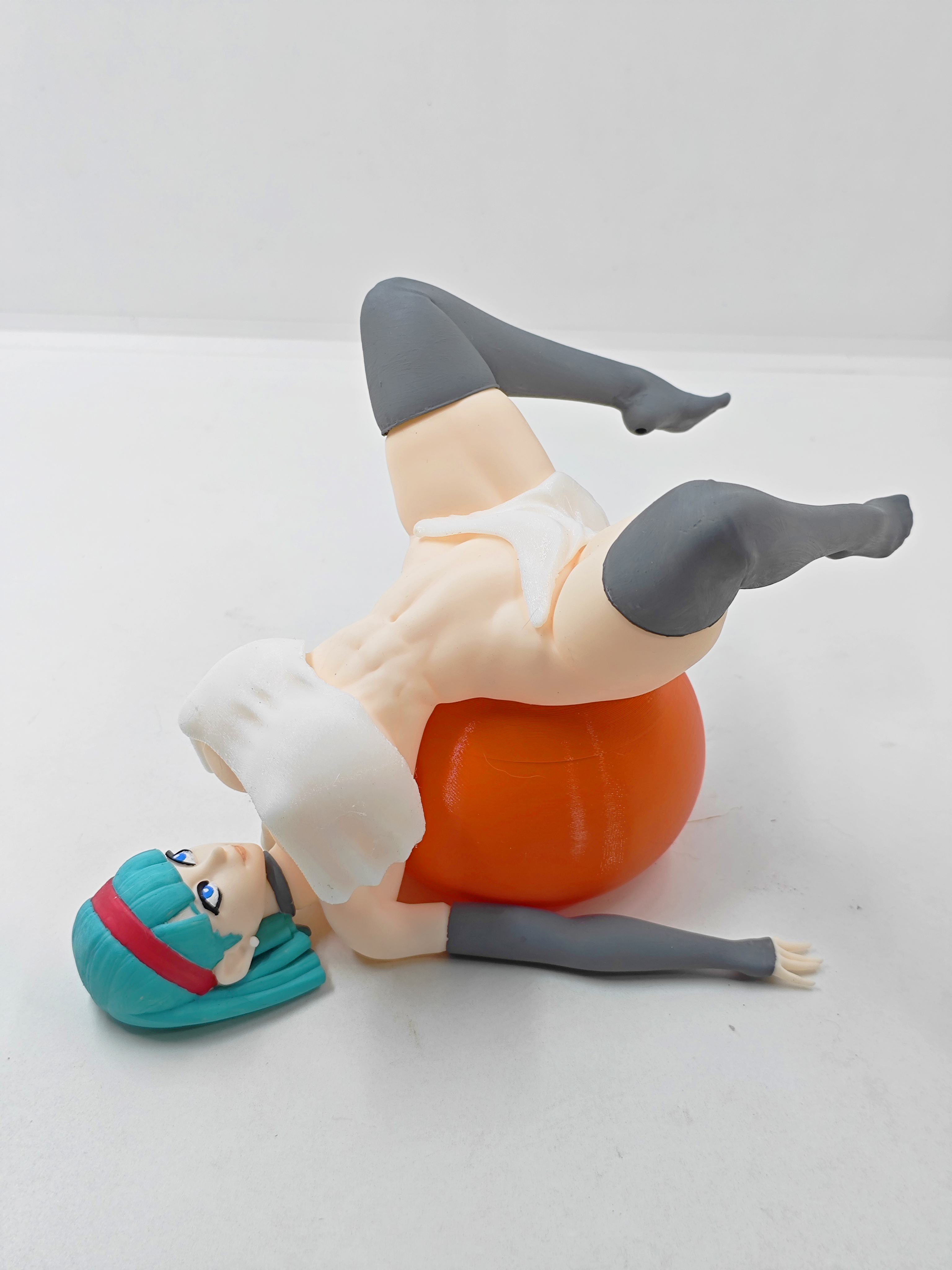 Bulma Desnudable Arte Figura Impresa 3d Dragon Ball Z 1/6