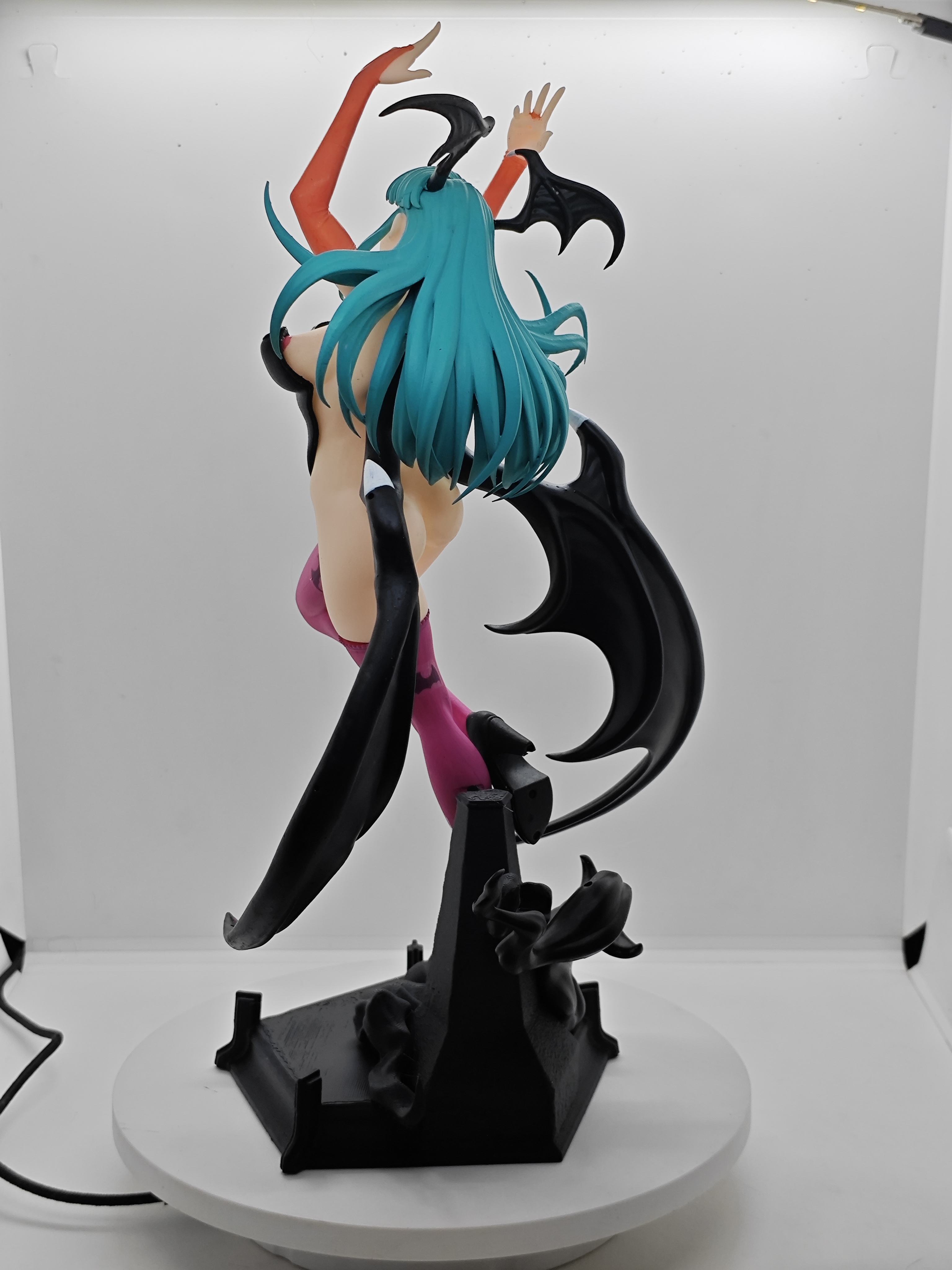 Morrigan Aensland Desnudable Figura Impresa 3d Darkstalkers arte