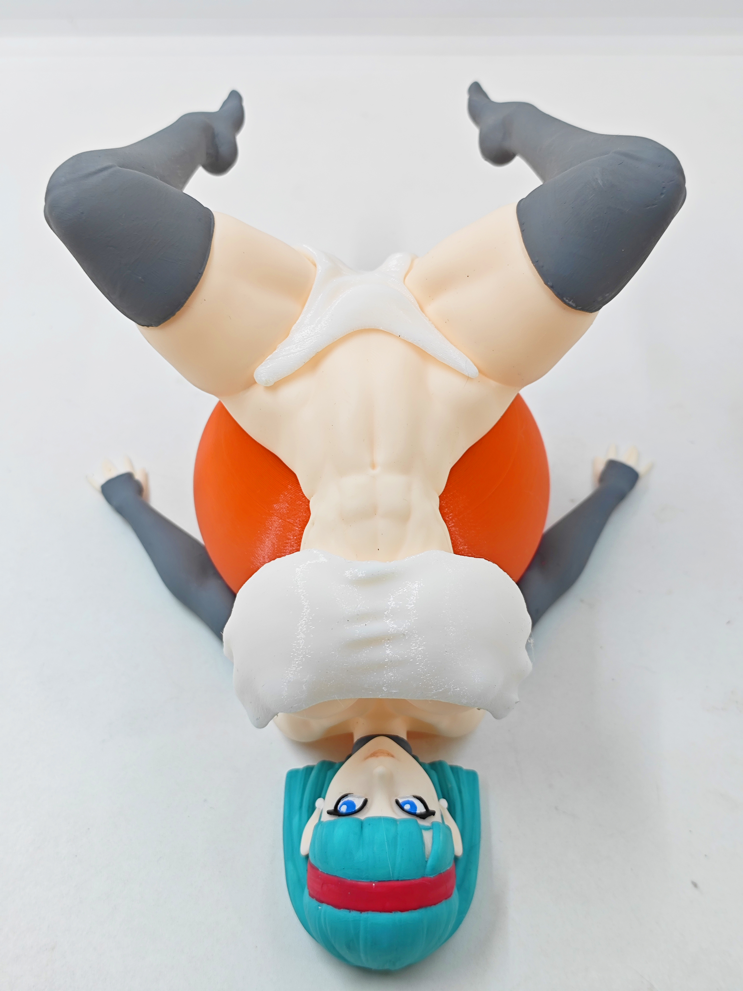 Bulma Desnudable Arte Figura Impresa 3d Dragon Ball Z 1/6