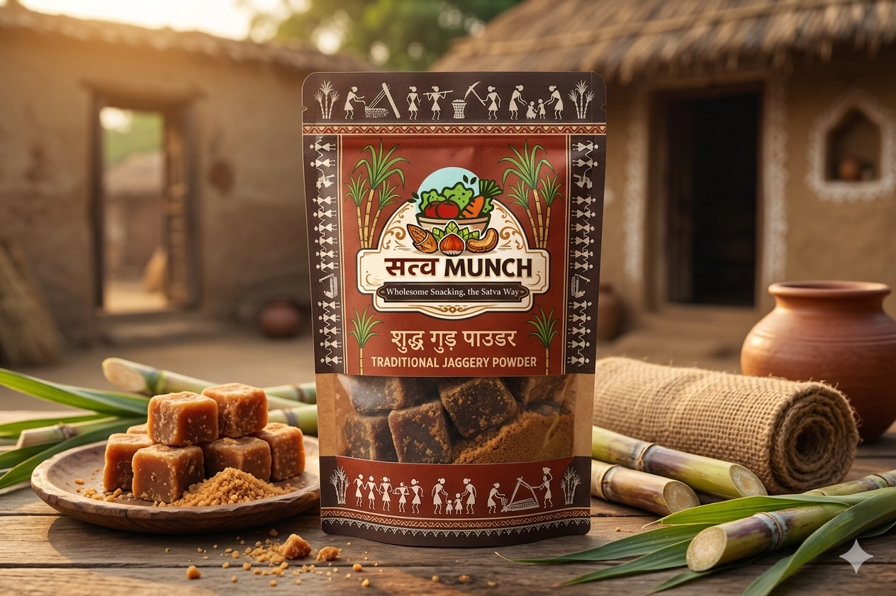 Satva Munch Traditional Jaggery Powder