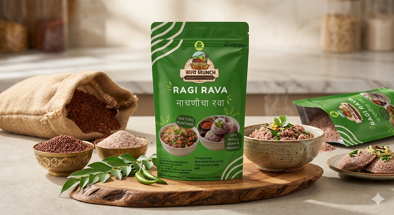 Ragi/Nachani (Finger Millet) Rava