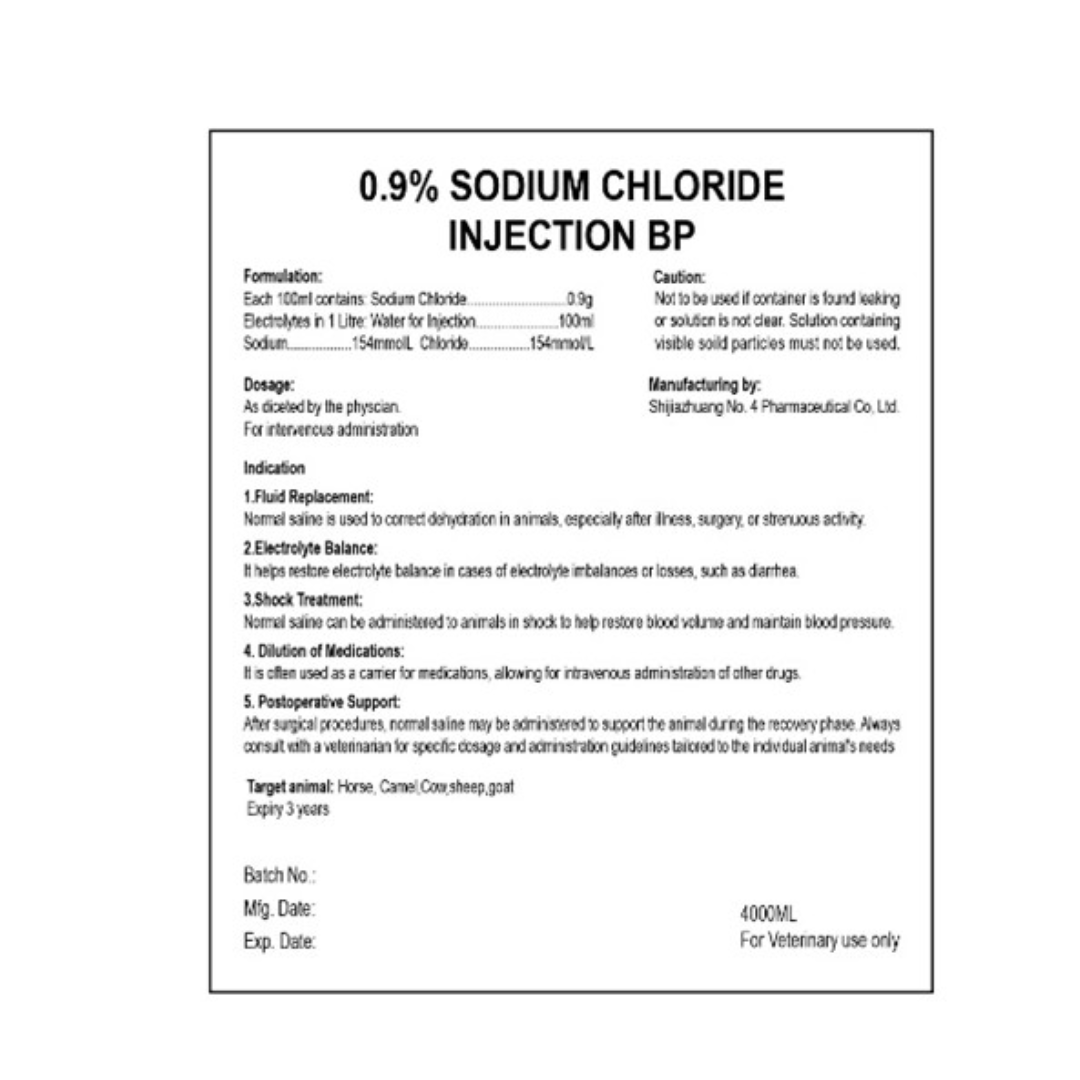 0.9% Sodium Chloride Injection BP