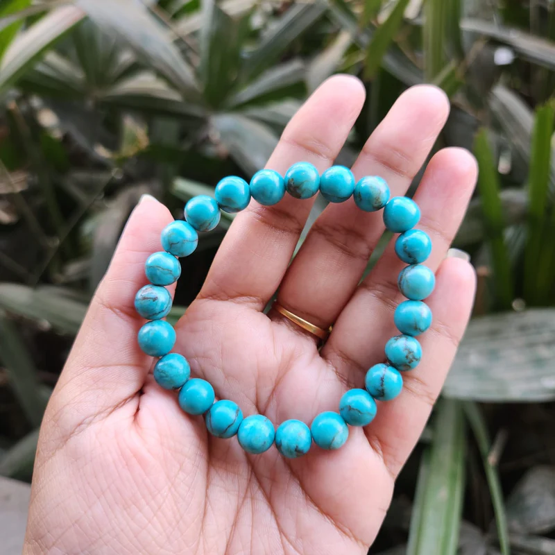 Turquoise Bead Bracelet