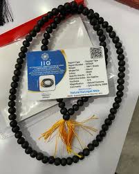 Black Bead Necklace