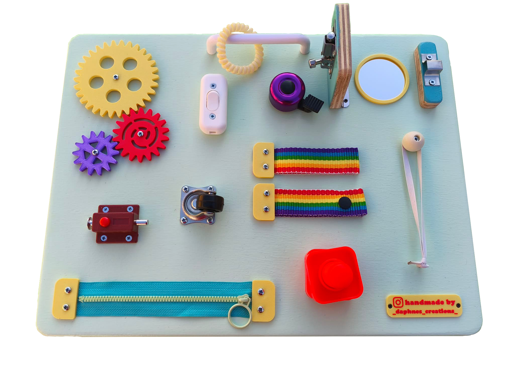 Busy Board 40x30cm από ξύλο ελάτης.