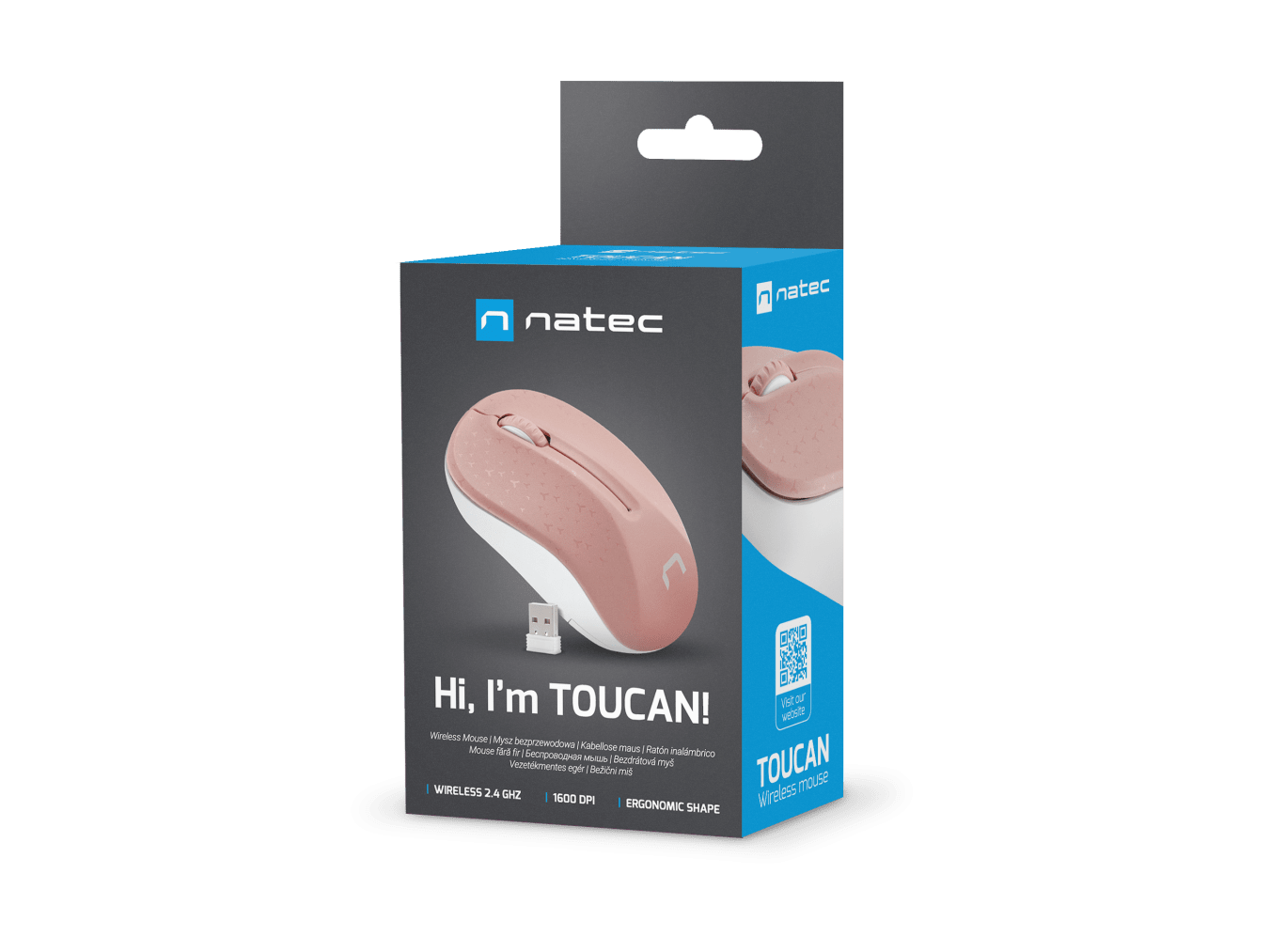 Mysz bezprzewodowa Natec Toucan