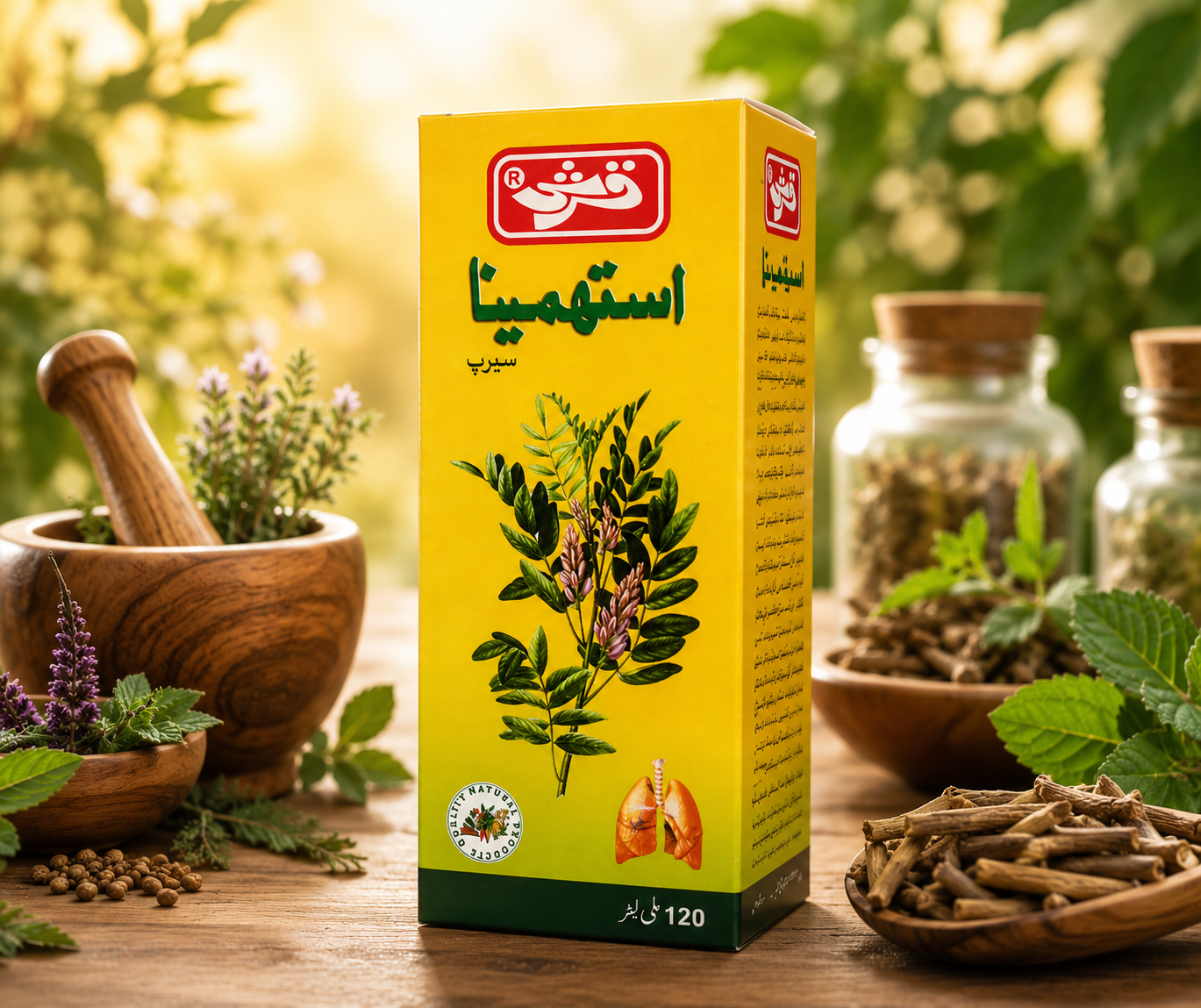 Qarshi / Asthmina Syrup 120 ml