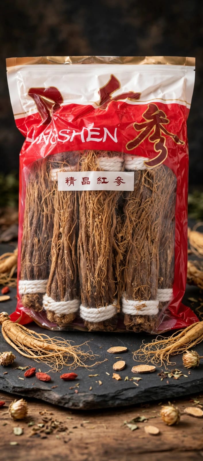 Premium Dried Ginseng Roots/Ginseng Korean (Red Ginseng)  -  کورین جنسنگ