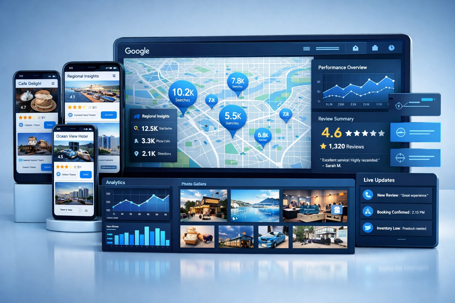 📍 Gestão Estratégica de Google Perfil de Empresa