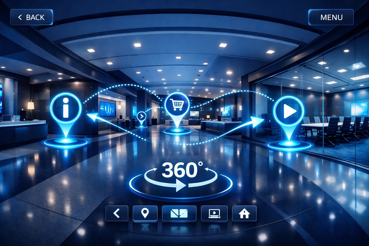 🧭 Tour Virtual Interativo