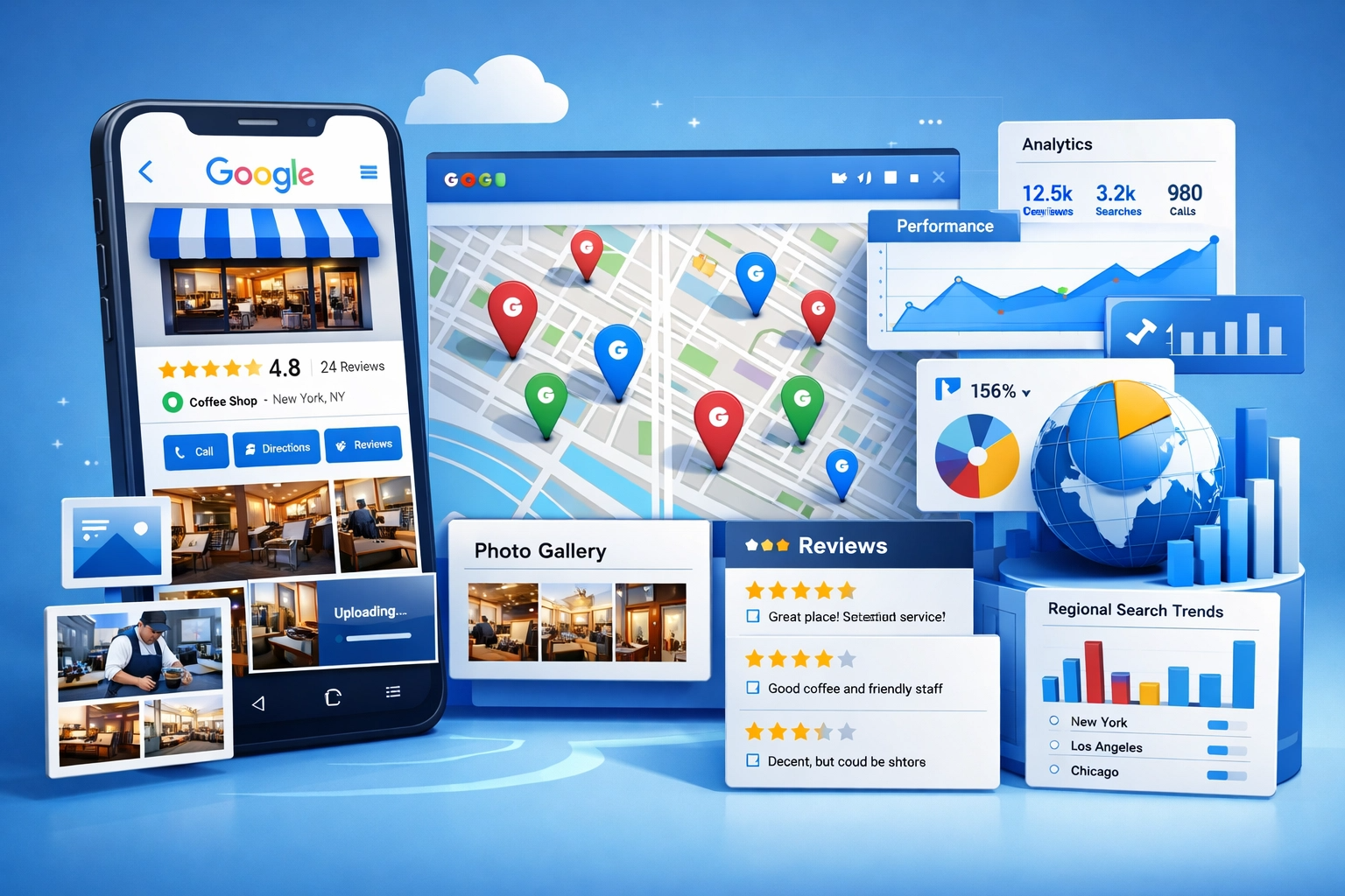 📍 Gestão Estratégica de Google Perfil de Empresa