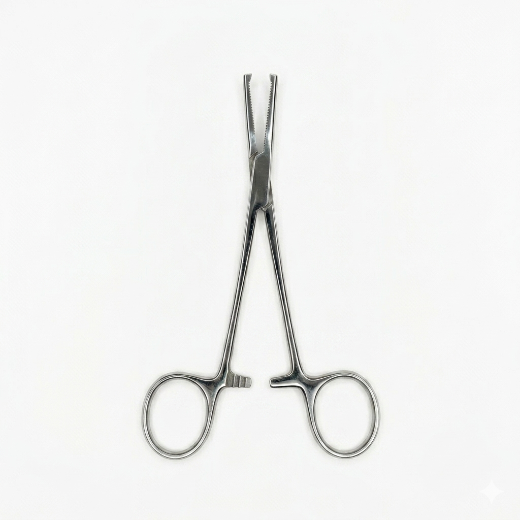 Pinza Mosquito con Diente