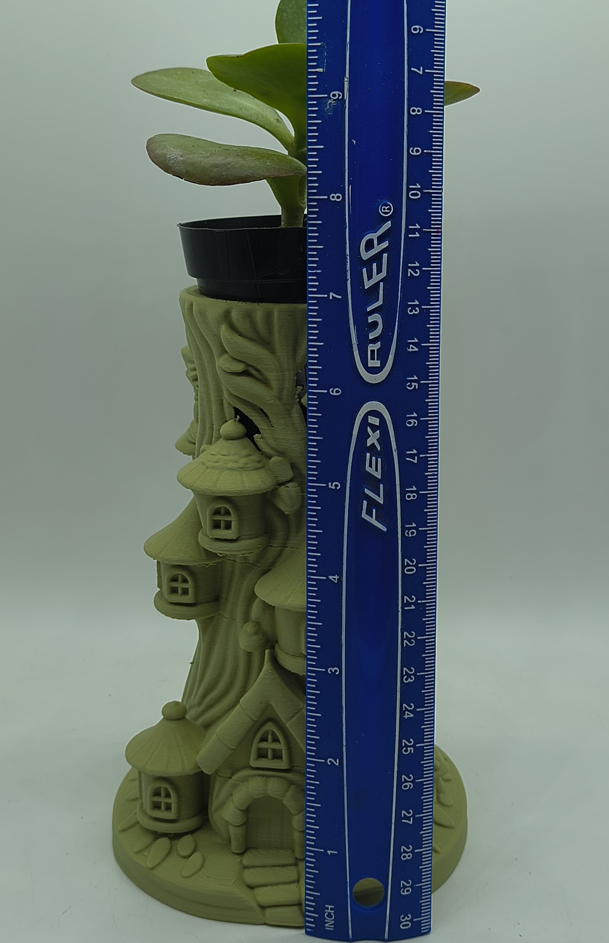 Fairy House Stump Planter