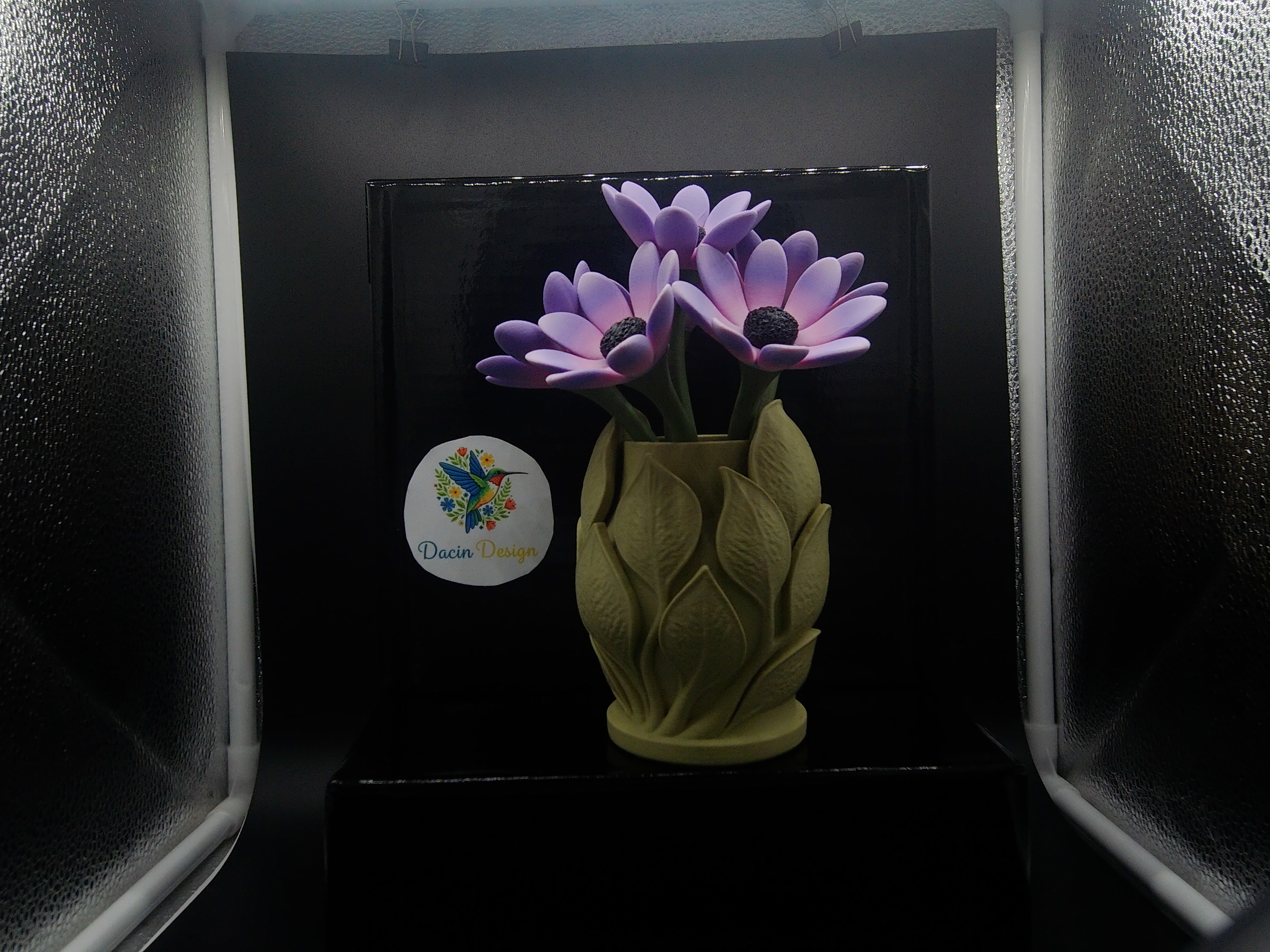 3D Printed Leaf Vase