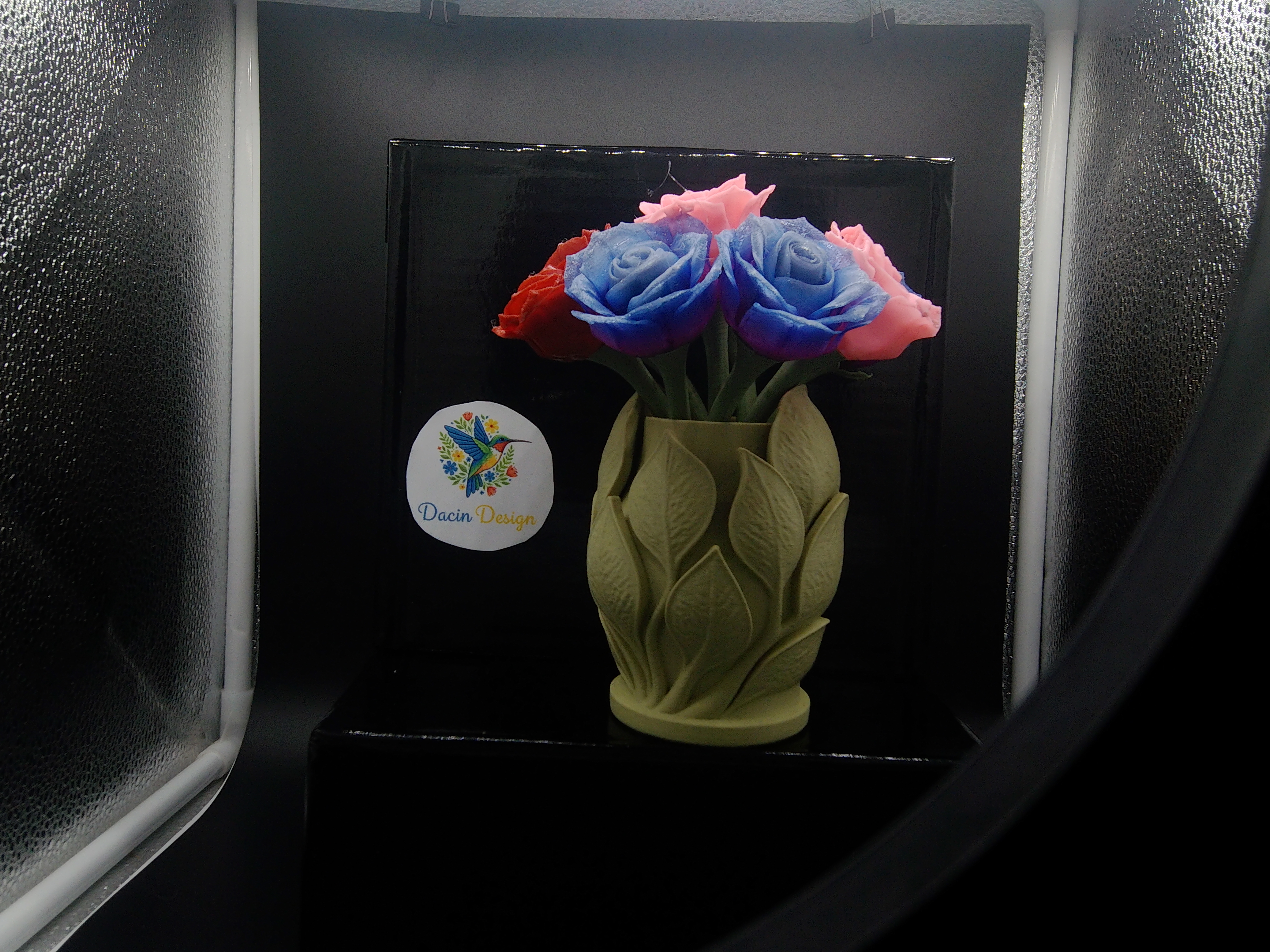 3D Printed Leaf Vase