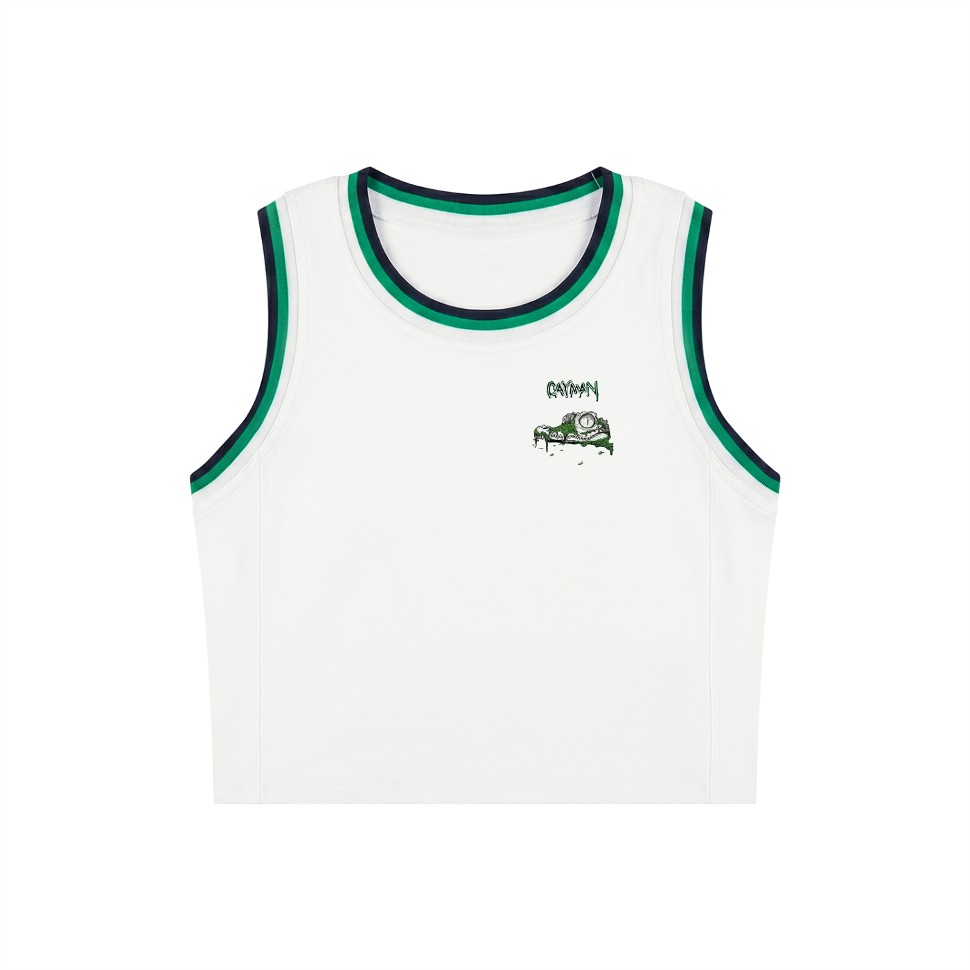 Cayman Cropped Sporty Tank Top