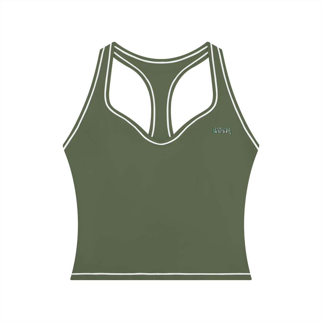 Cayman Racerback Crop Tank