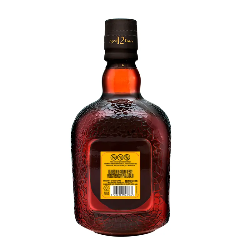 Whisky Old Parr 12 Años Blended Scotch 750 mL