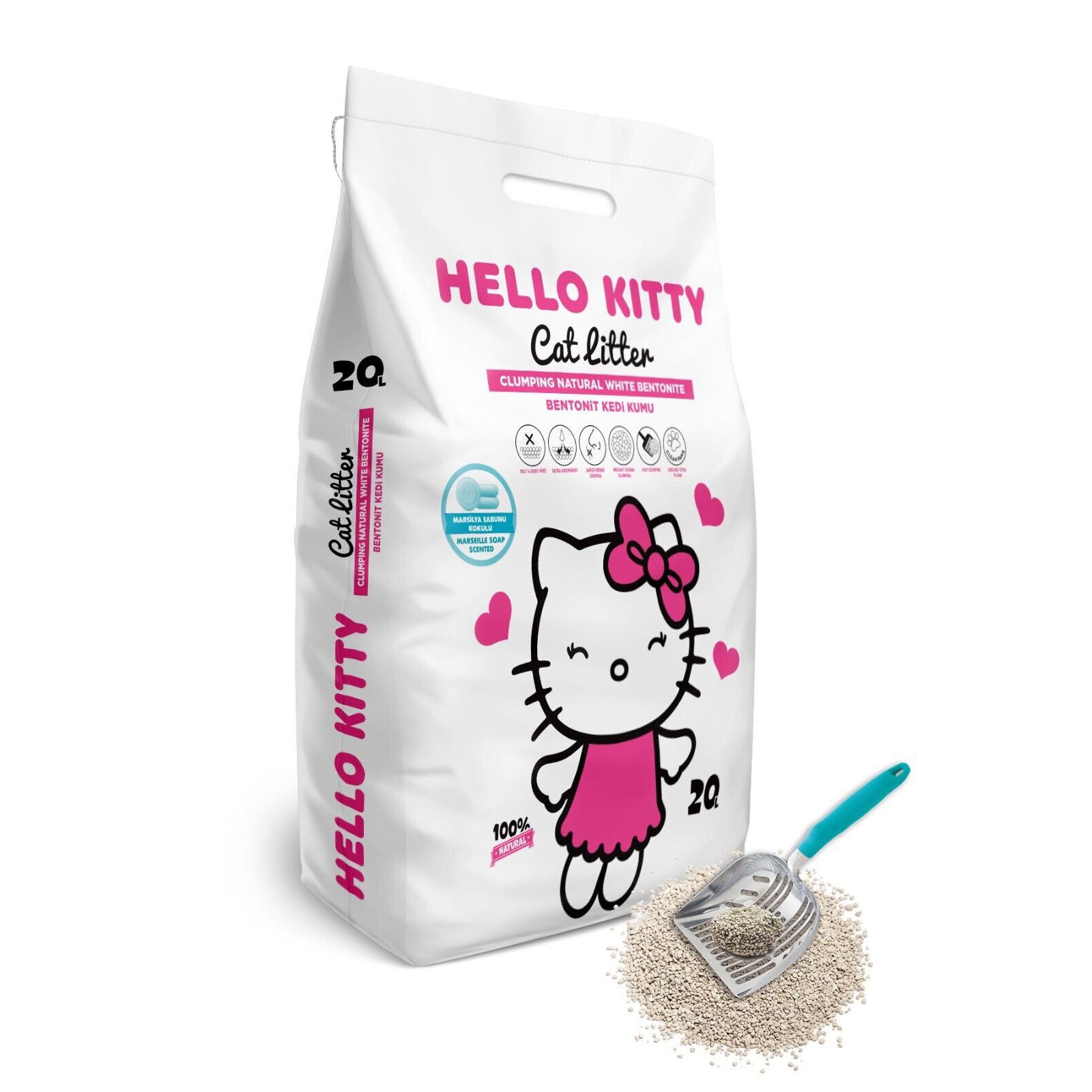 Hello Kitty & Garfield Kattenbakvulling – Premium Gelicenseerde Producten