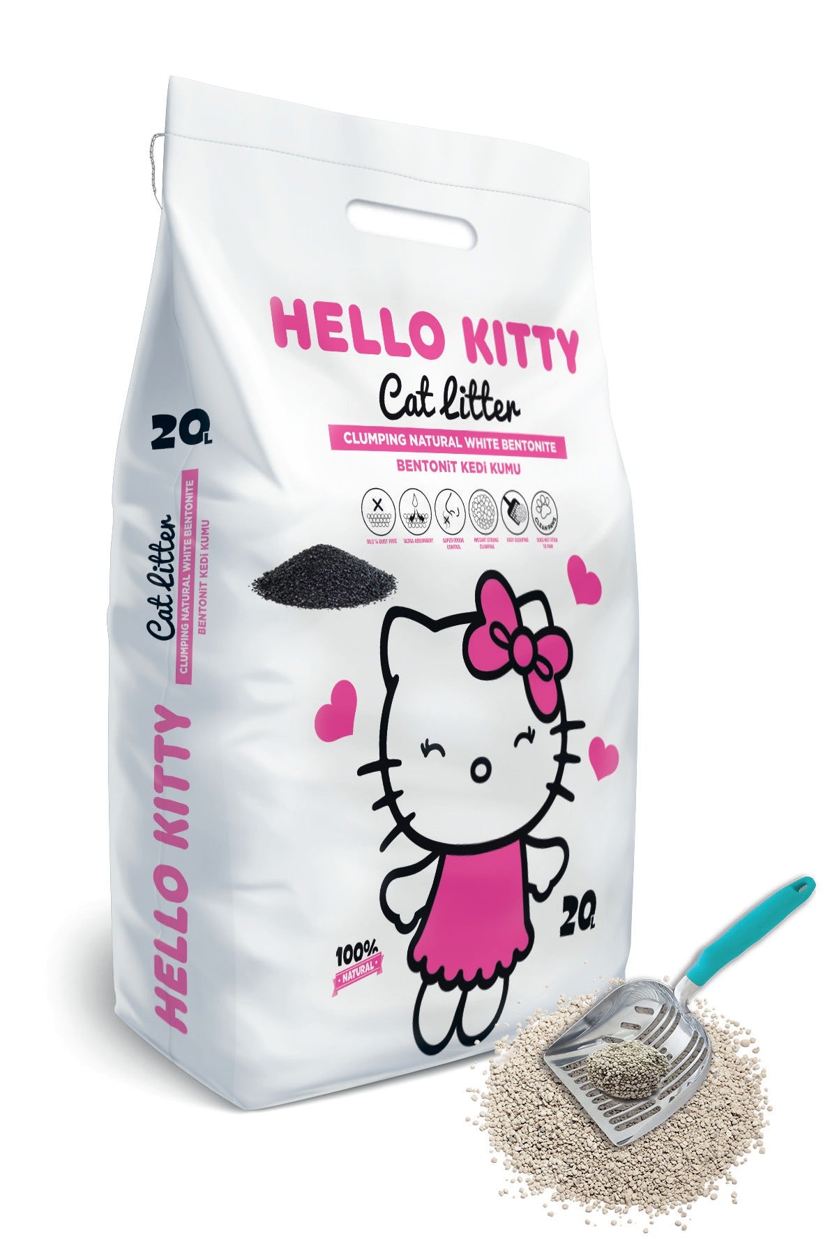 Hello Kitty & Garfield Kattenbakvulling – Premium Gelicenseerde Producten